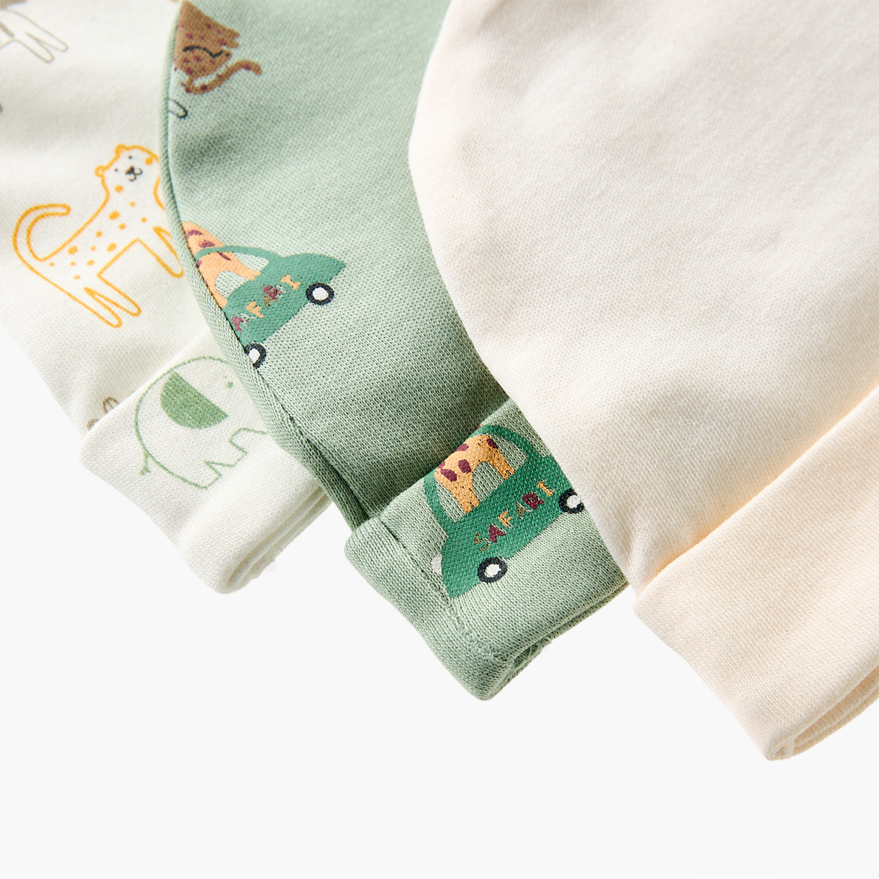 Pack of 3 Juniors Cap with Safari Print-baby-boys-accessories-caps-image-5