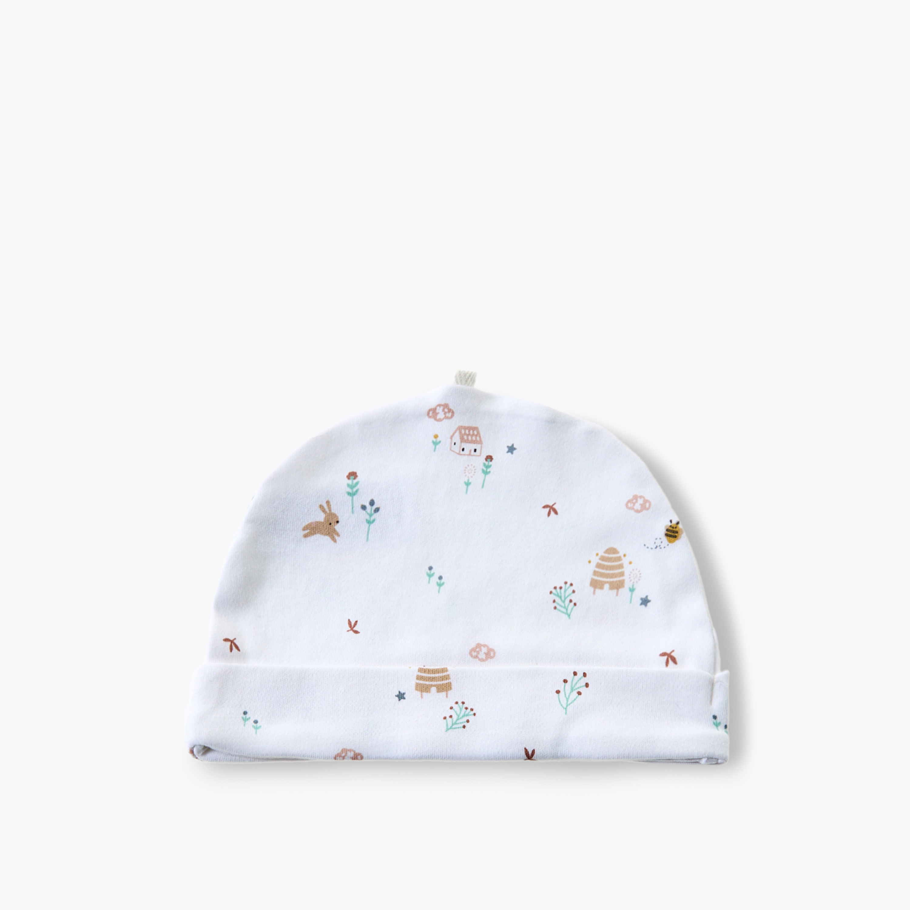 Pack of 3 Juniors Cap with Rolled Hem-baby-girls-accessories-caps-image-4