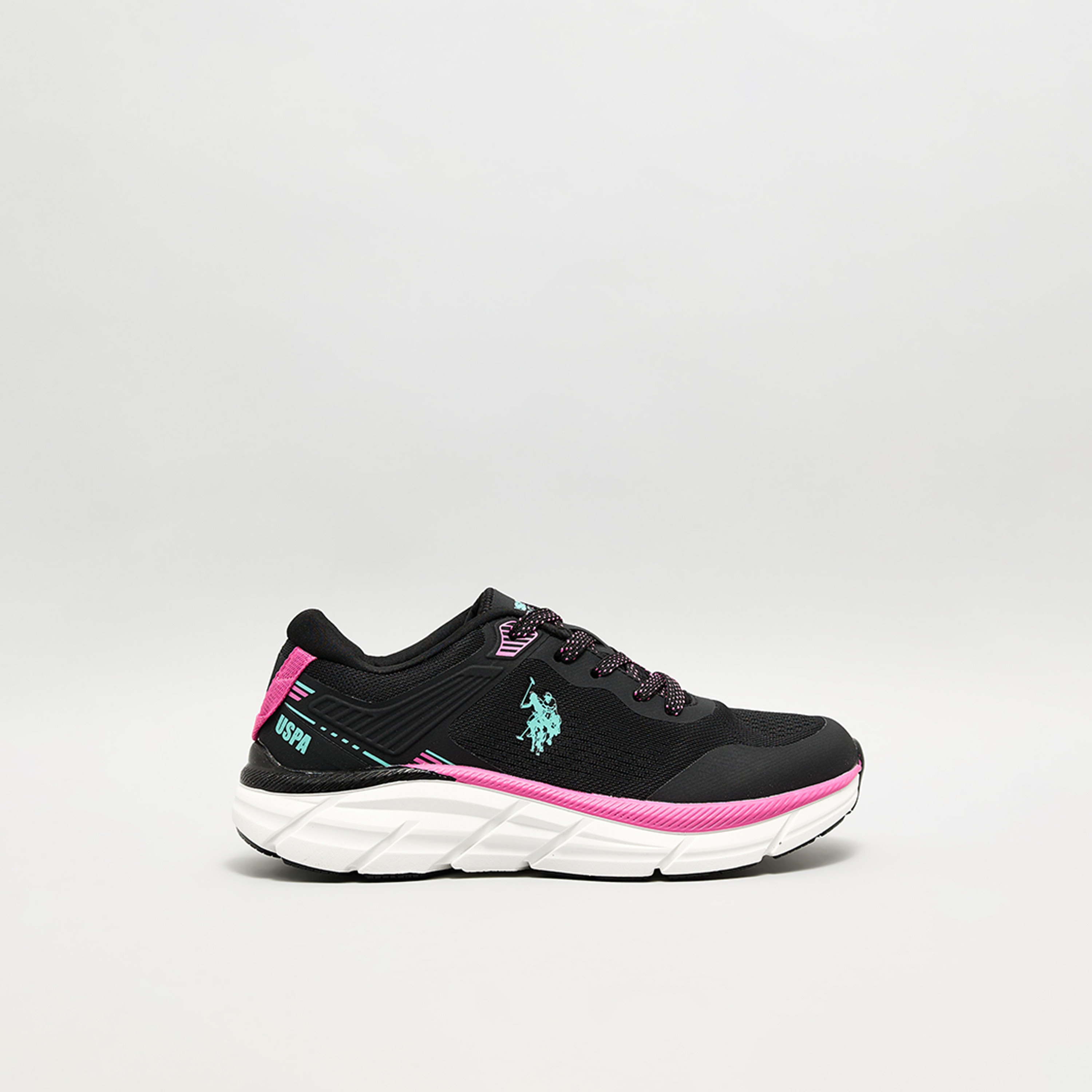 يو اس بولو - حذاء رياضي سالدونا نسائي برباط فلات فورم منخفض الكاحل | SALDONA-WMN-women-shoes-sneakers-image-1