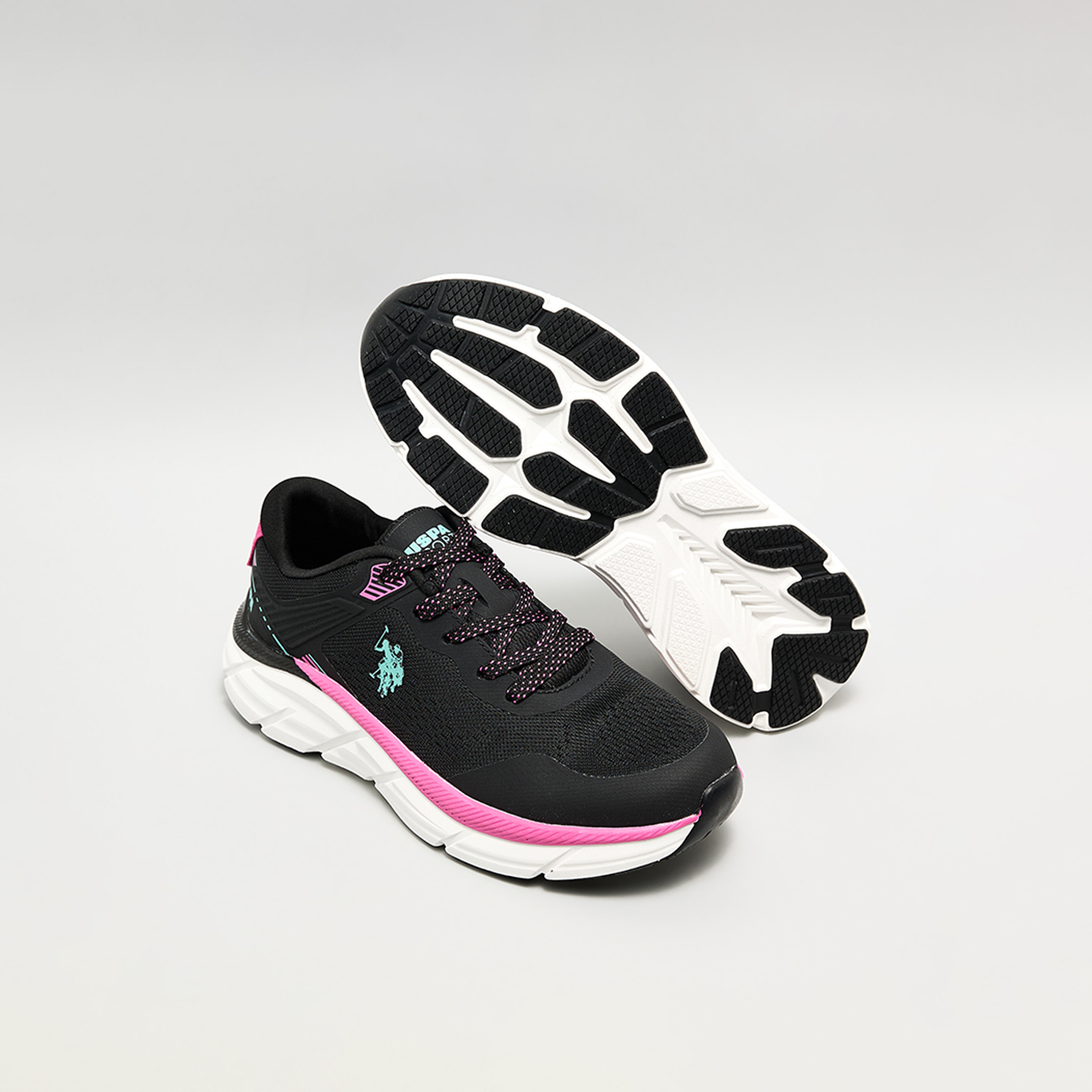 يو اس بولو - حذاء رياضي سالدونا نسائي برباط فلات فورم منخفض الكاحل | SALDONA-WMN-women-shoes-sneakers-image-4