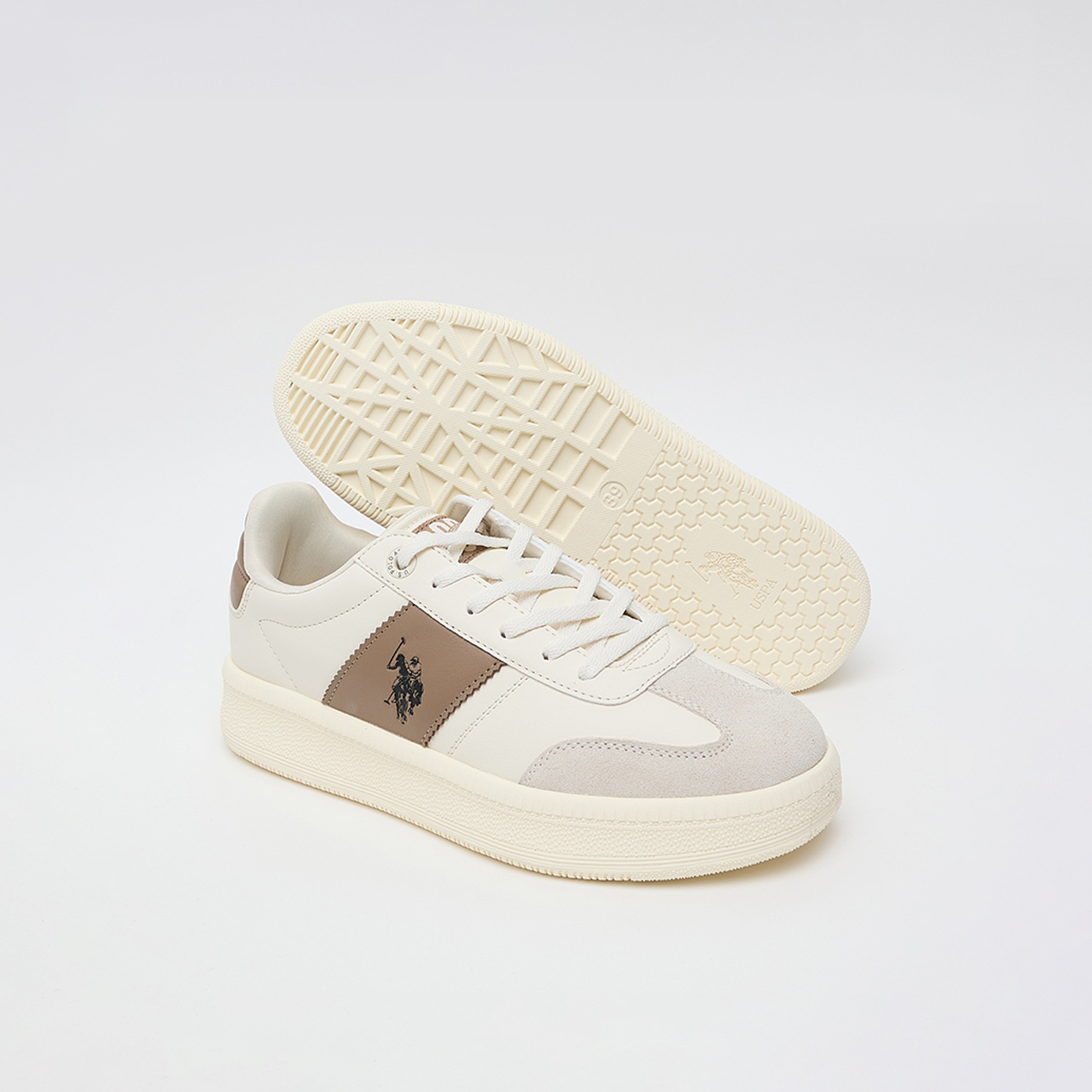 Us Polo Women's Lace-Up Samira Flatform Low Ankle Sneakers | SAMIRA-GLB-WMN-women-shoes-sneakers-image-4