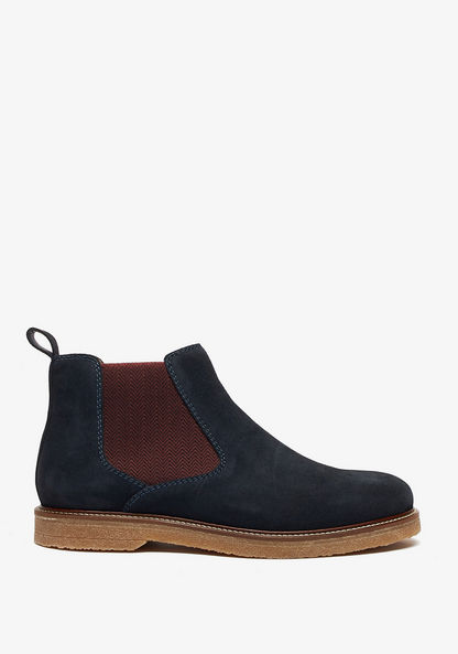 Lee Cooper Men's Slip-On Chelsea Boots with Pull Tab Detail-Men%27s Boots-image-1