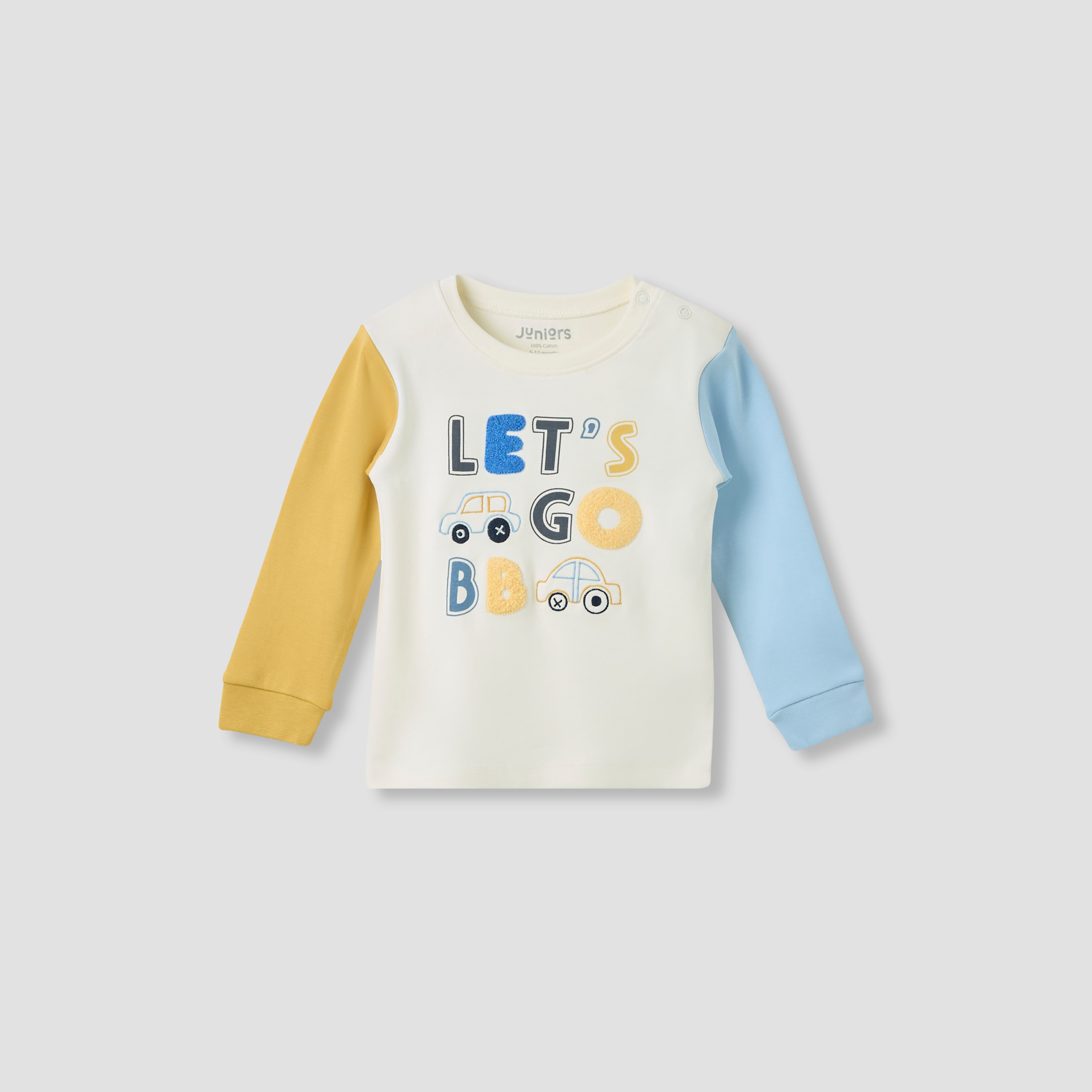 Juniors Printed T-shirt and Pyjama Set-baby-boys-clothing-nightwear-pyjamasets-image-2