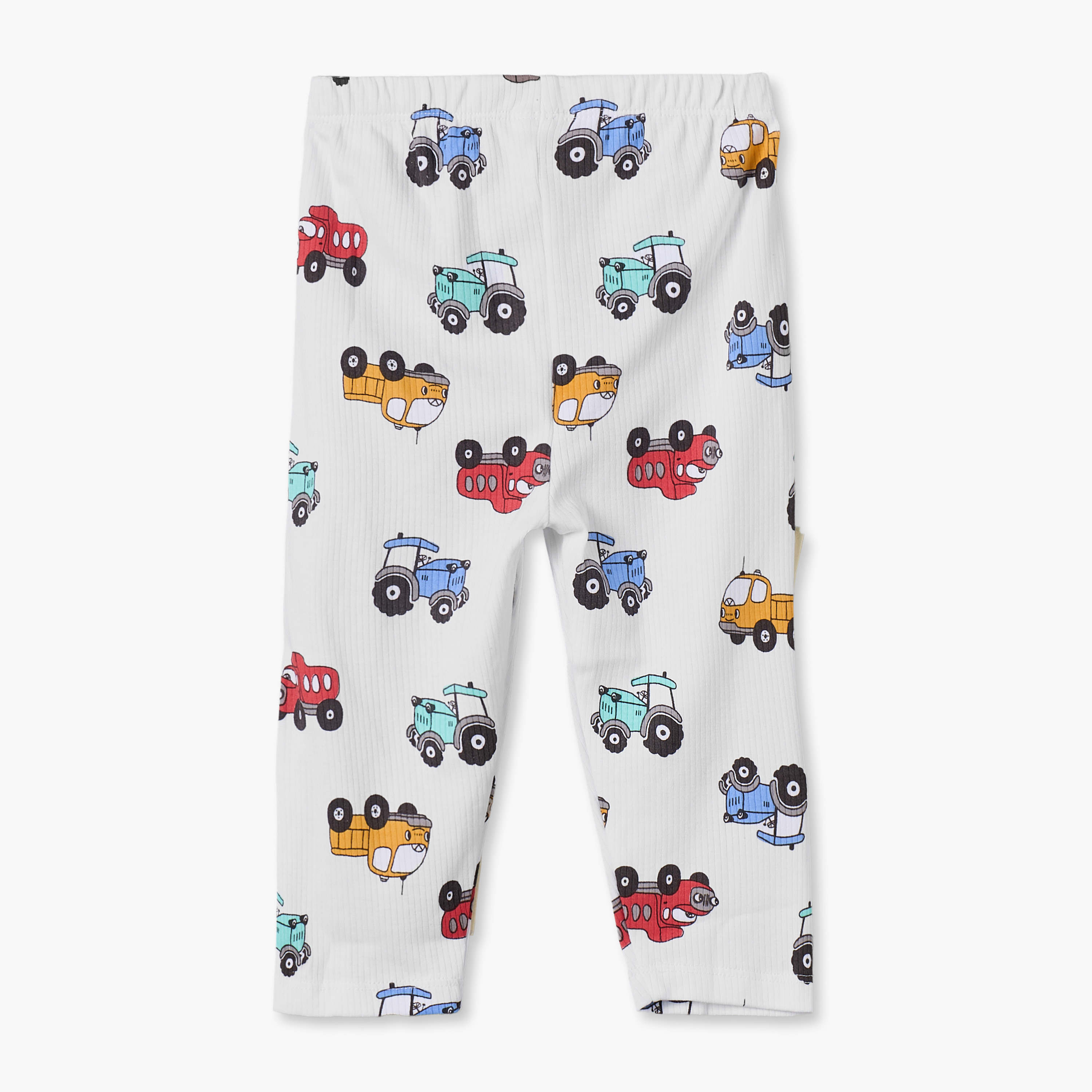طقم بيجاما قطن بأكمام طويلة ورقبة ضيقة وطبعات من جونيورز-baby-boys-clothing-nightwear-pyjamasets-image-5