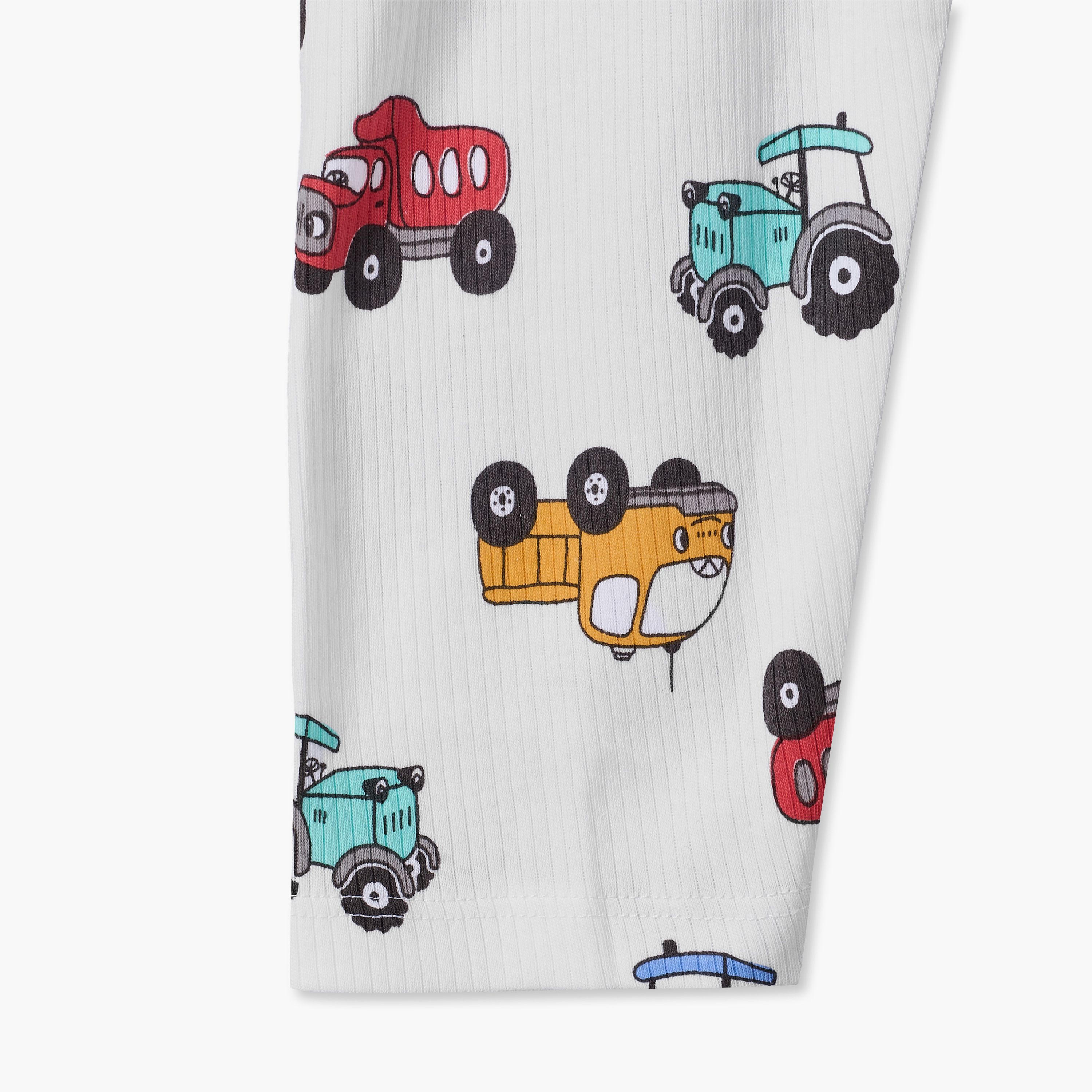 طقم بيجاما قطن بأكمام طويلة ورقبة ضيقة وطبعات من جونيورز-baby-boys-clothing-nightwear-pyjamasets-image-9