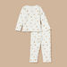 Juniors All-Over Sun Print Long Sleeves T-shirt and Pyjama Set-Pyjama Sets-thumbnailMobile-0