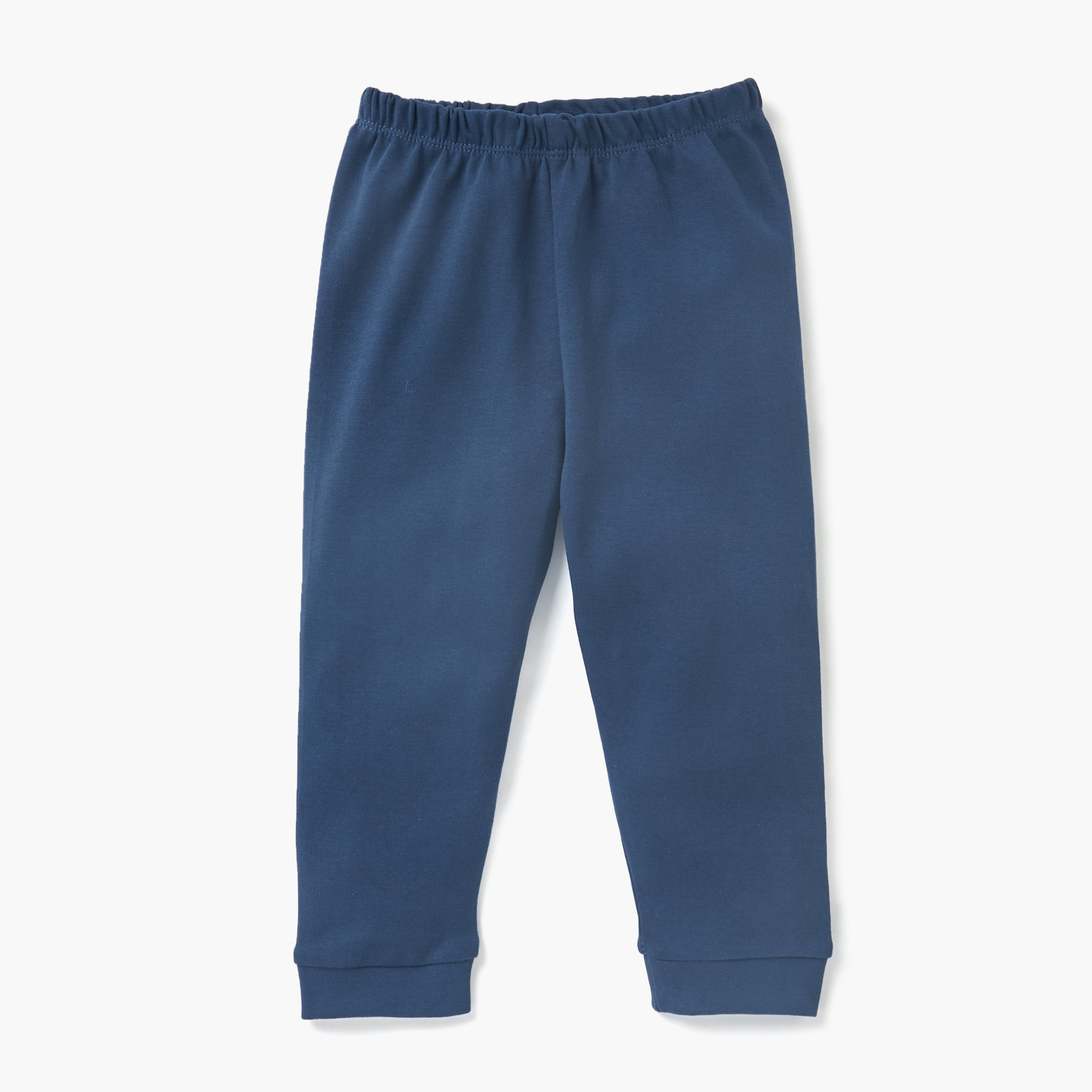 Juniors Colourblock T-shirt and Solid Pyjama Set-baby-boys-clothing-nightwear-pyjamasets-image-3
