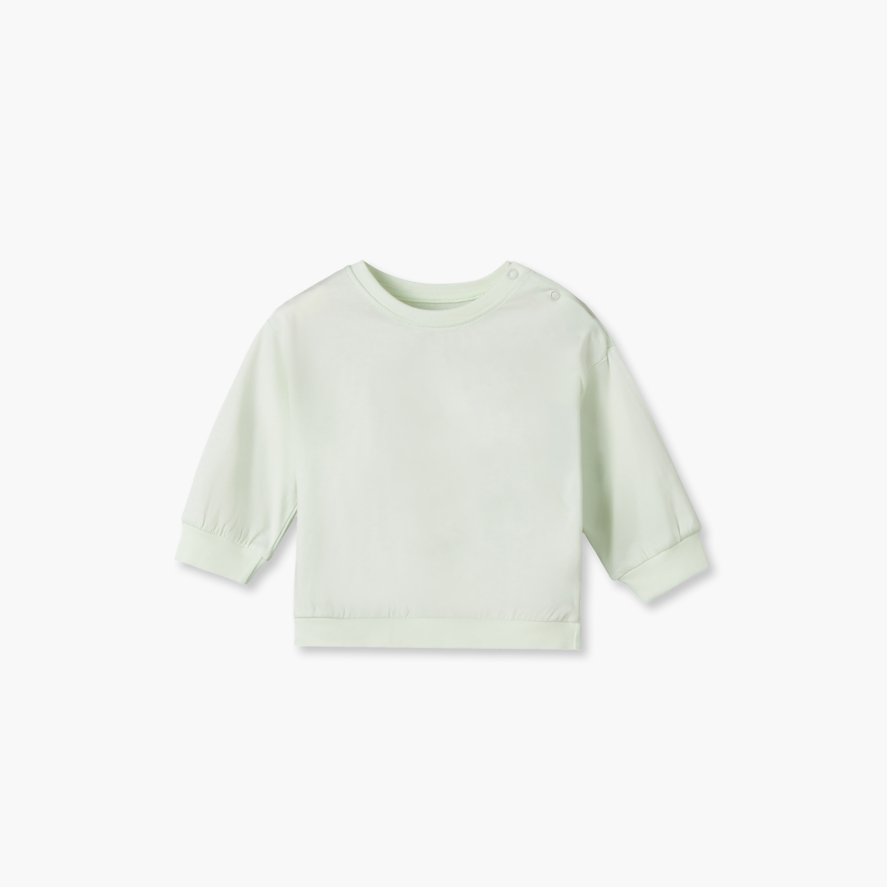 بيجاما قطن بأكمام طويلة ورقبة ضيقة وزر إغلاق كباس من جونيورز - عبوة من 3 أطقم-baby-girls-clothing-nightwear-pyjamasets-image-3