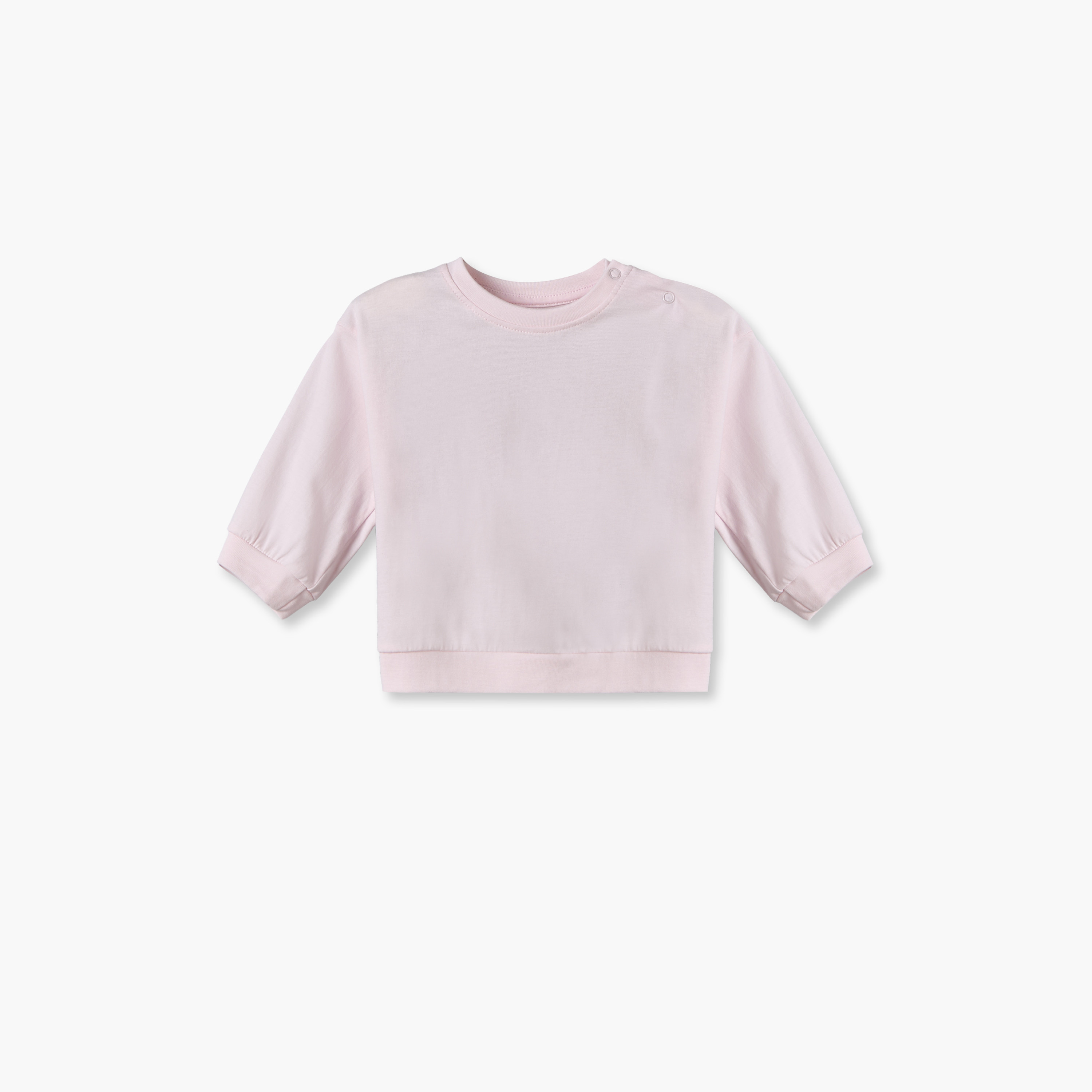 بيجاما قطن بأكمام طويلة ورقبة ضيقة وزر إغلاق كباس من جونيورز - عبوة من 3 أطقم-baby-girls-clothing-nightwear-pyjamasets-image-5