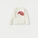 Juniors Hedgehog Applique Long Sleeves T-shirt and Pyjama Set-Pyjama Sets-thumbnailMobile-1