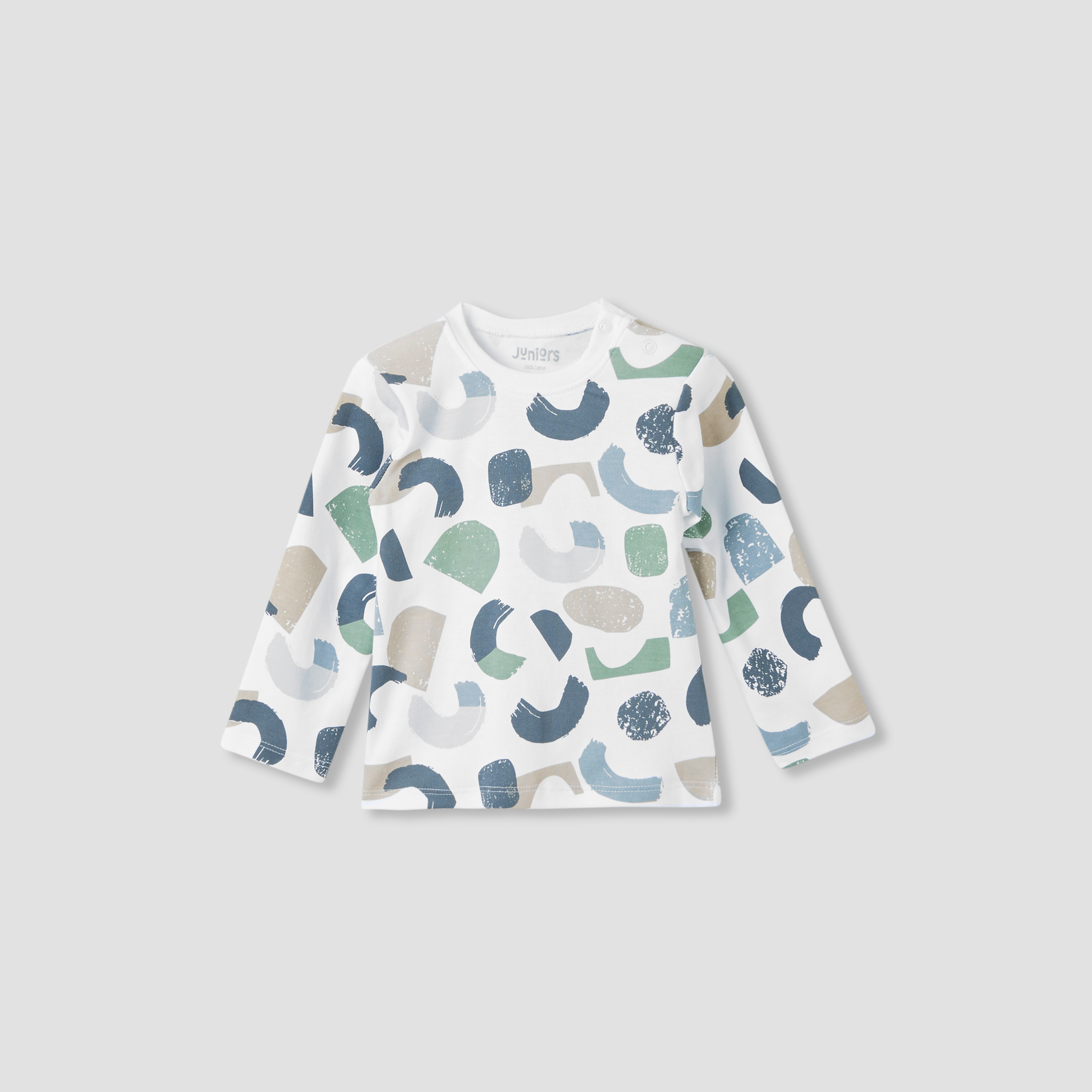 Juniors Pyjama Set with Graphic Print - Cotton - Long Sleeves-promo_babyshop_Buy3for79_KSA130126-image-2