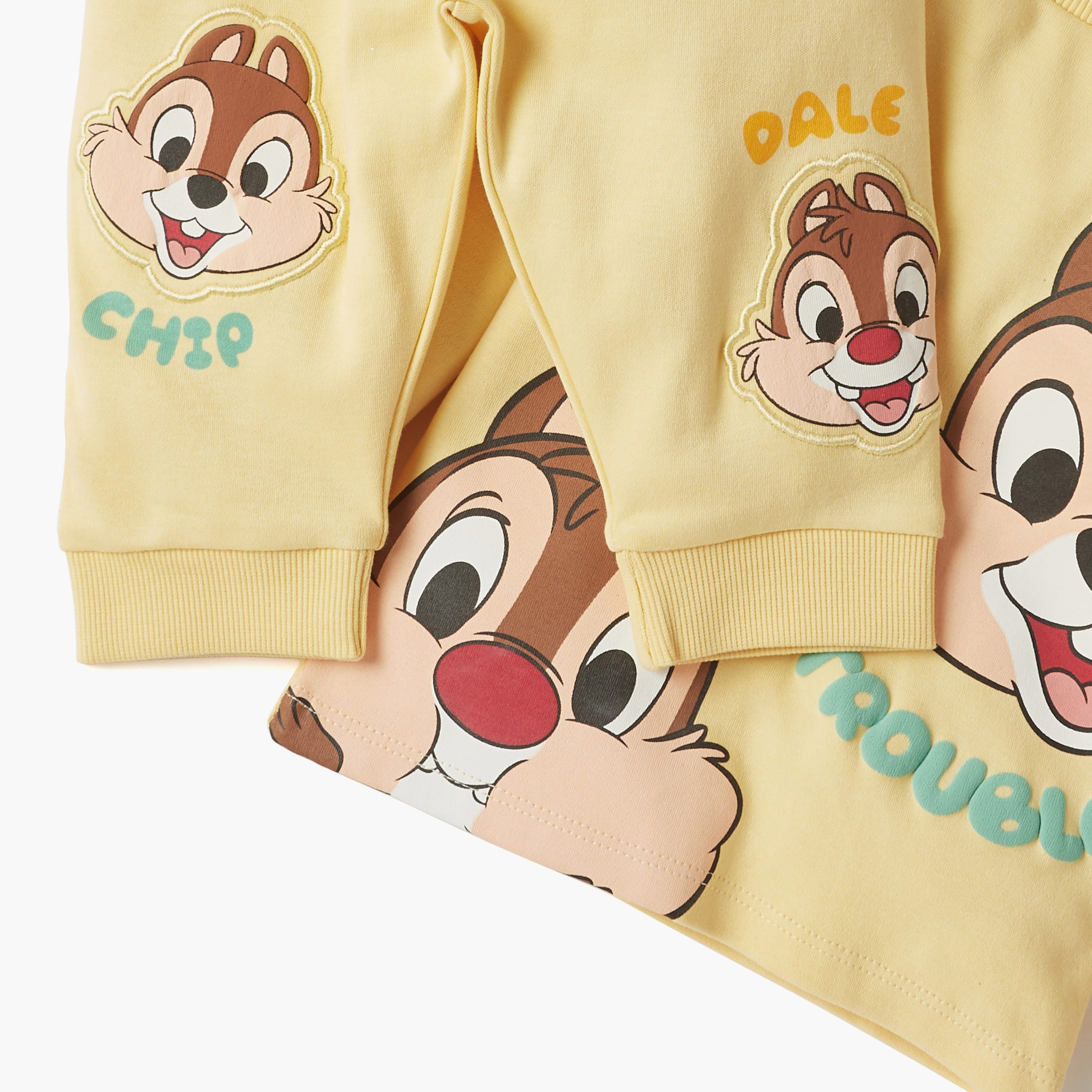 Disney Chip and Dale Print T-shirt and Pyjama Set-baby-boys-clothing-nightwear-pyjamasets-image-5