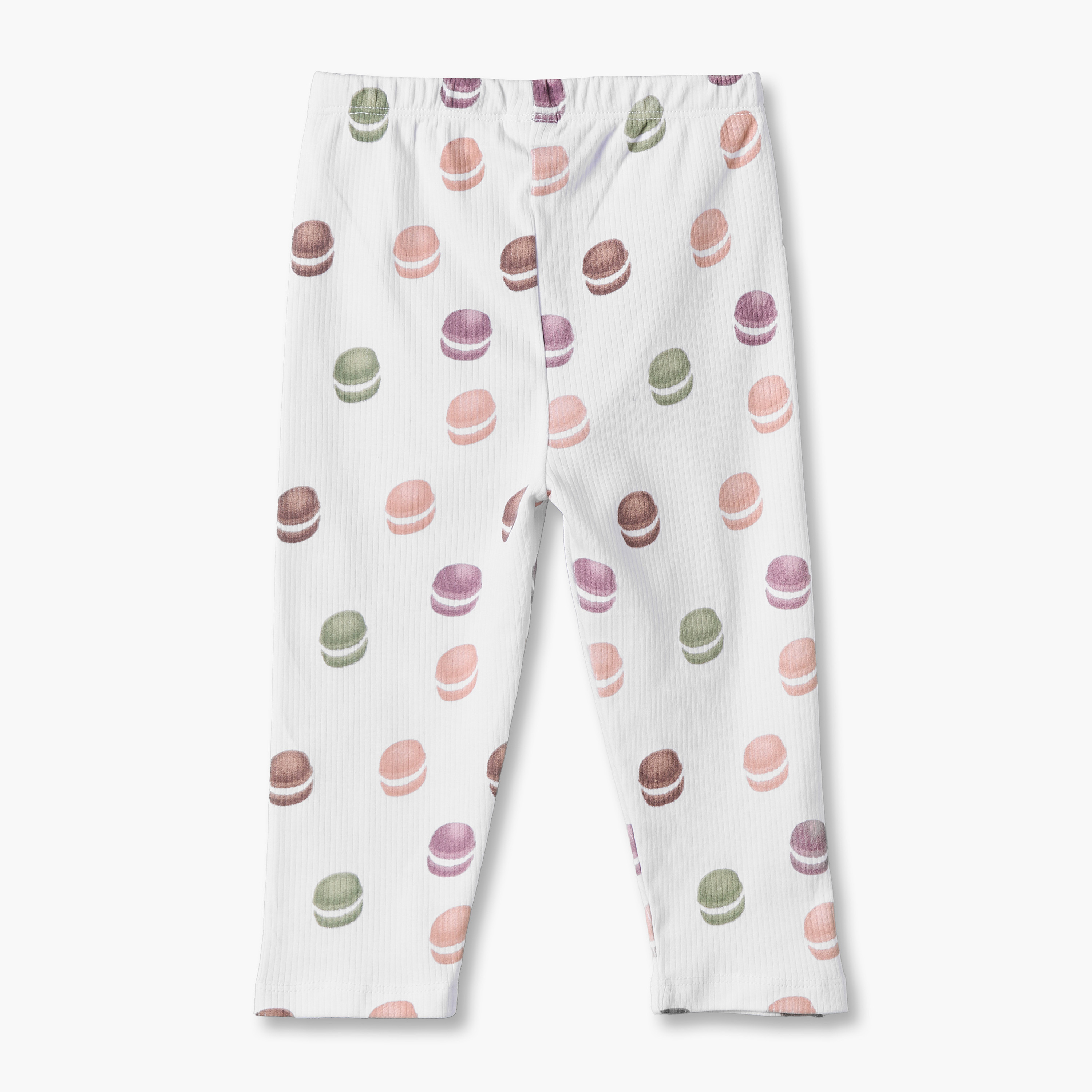 Juniors Cotton Crew Neck Long Sleeves Pyjama Set with Macaron Print-promo_babyshop_Buy3for7.9_KWT030926-image-6