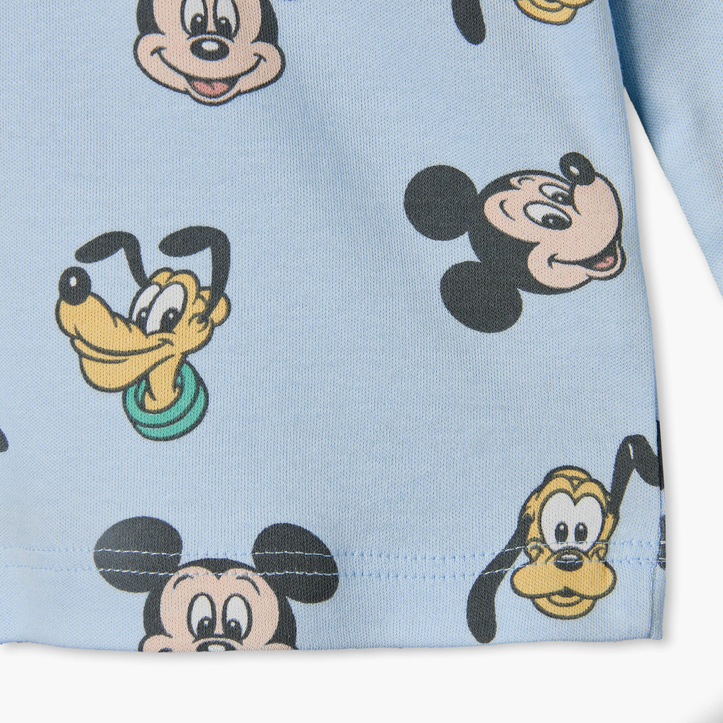 طقم بيجاما قطن بطبعات ميكي ماوس وياقة ضيقة وأكمام طويلة من ديزني-baby-boys-clothing-nightwear-pyjamasets-image-8