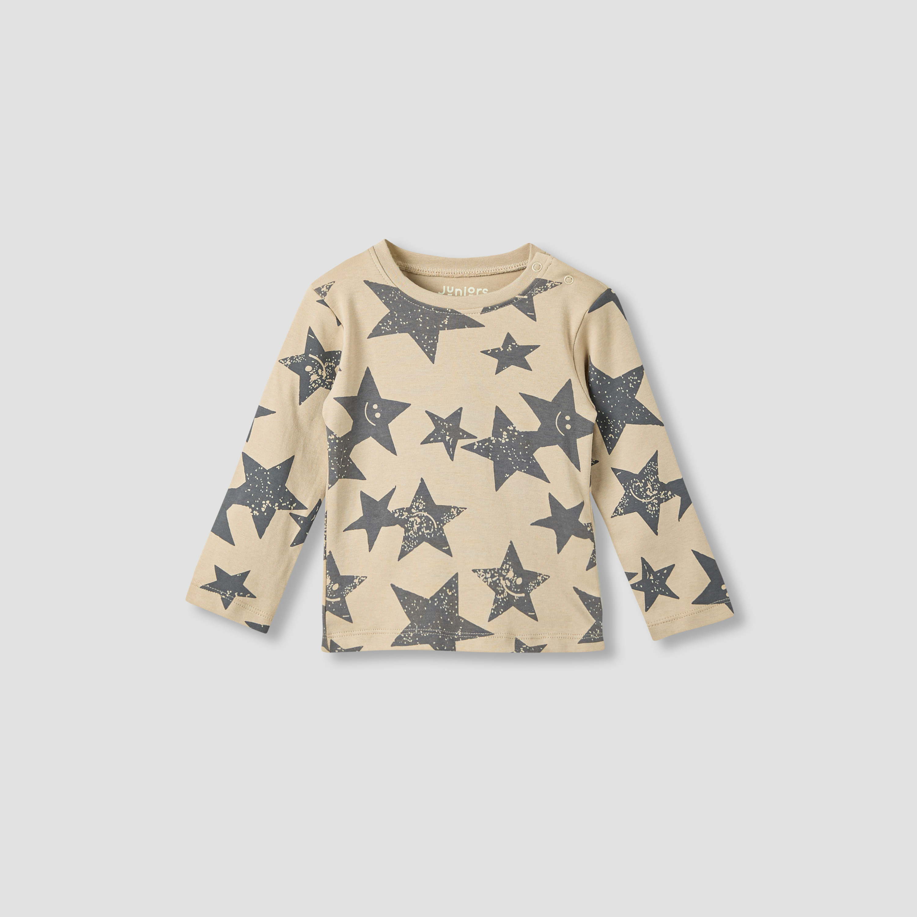 Juniors Star Print T-shirt and Pyjama Set-baby-boys-clothing-nightwear-pyjamasets-image-2
