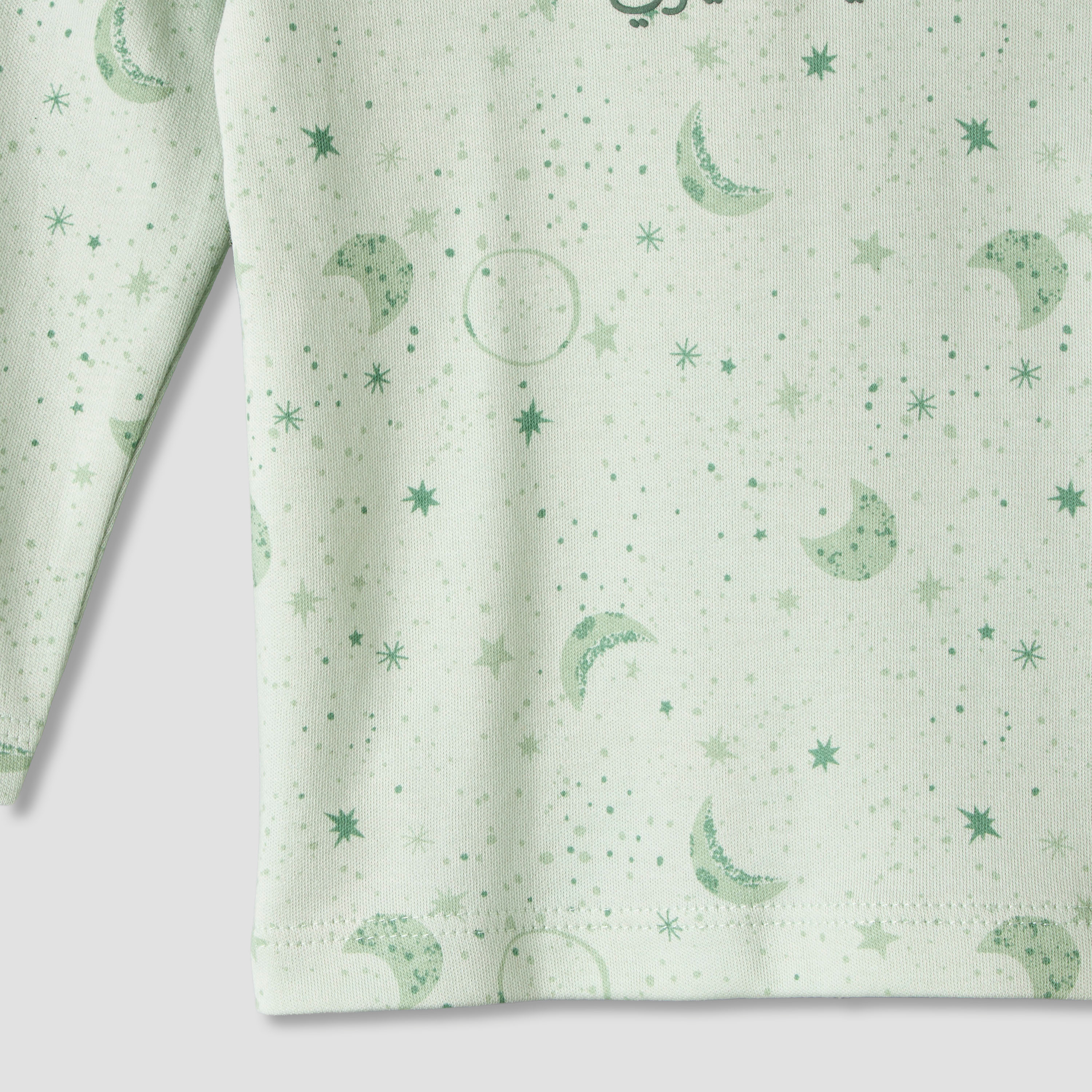 Juniors Cotton Round Neck Long Sleeves Pyjama Set with Star and Moon Print-baby-boys-clothing-nightwear-pyjamasets-image-8