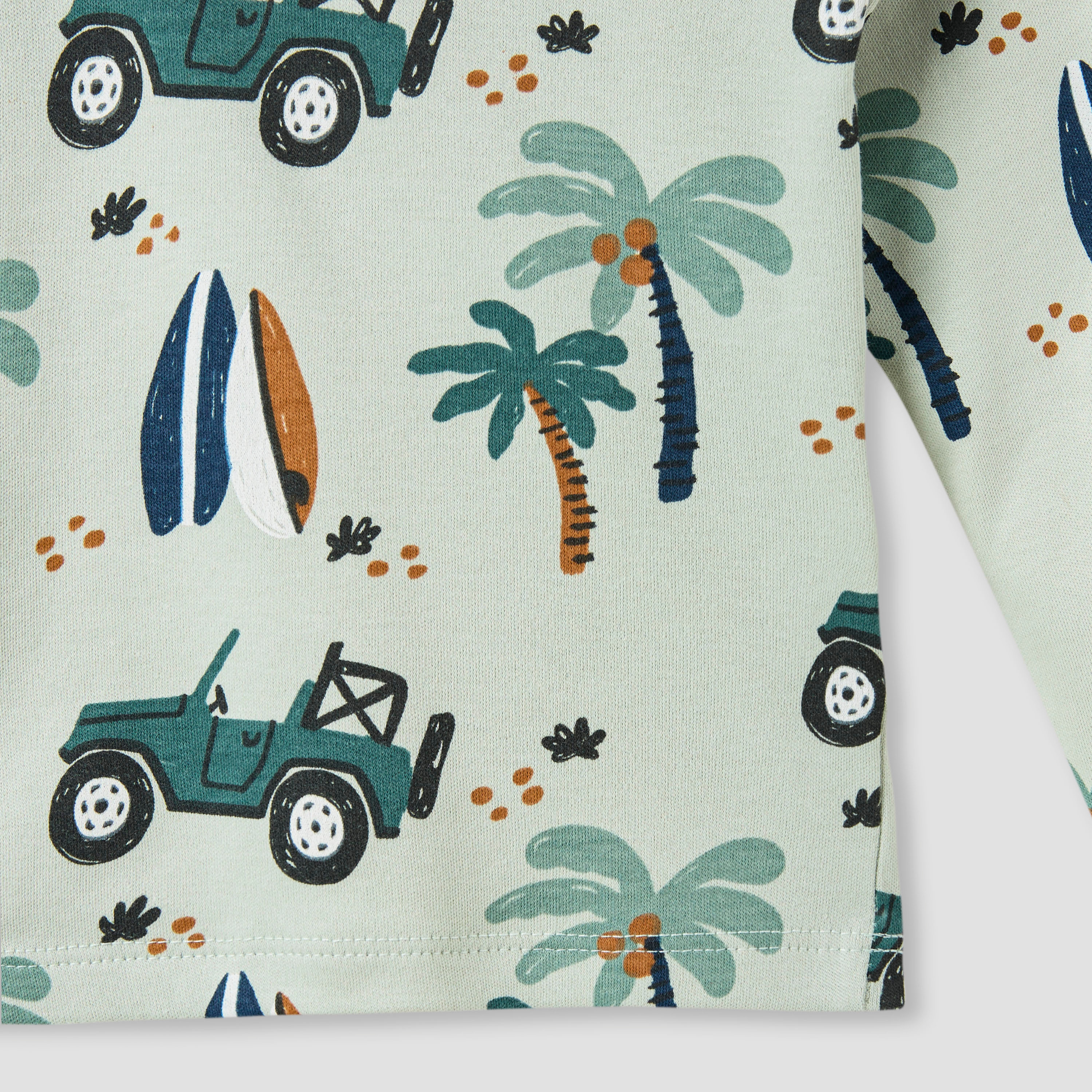 Juniors Printed T-shirt and Pyjama Set-baby-boys-clothing-nightwear-pyjamasets-image-5