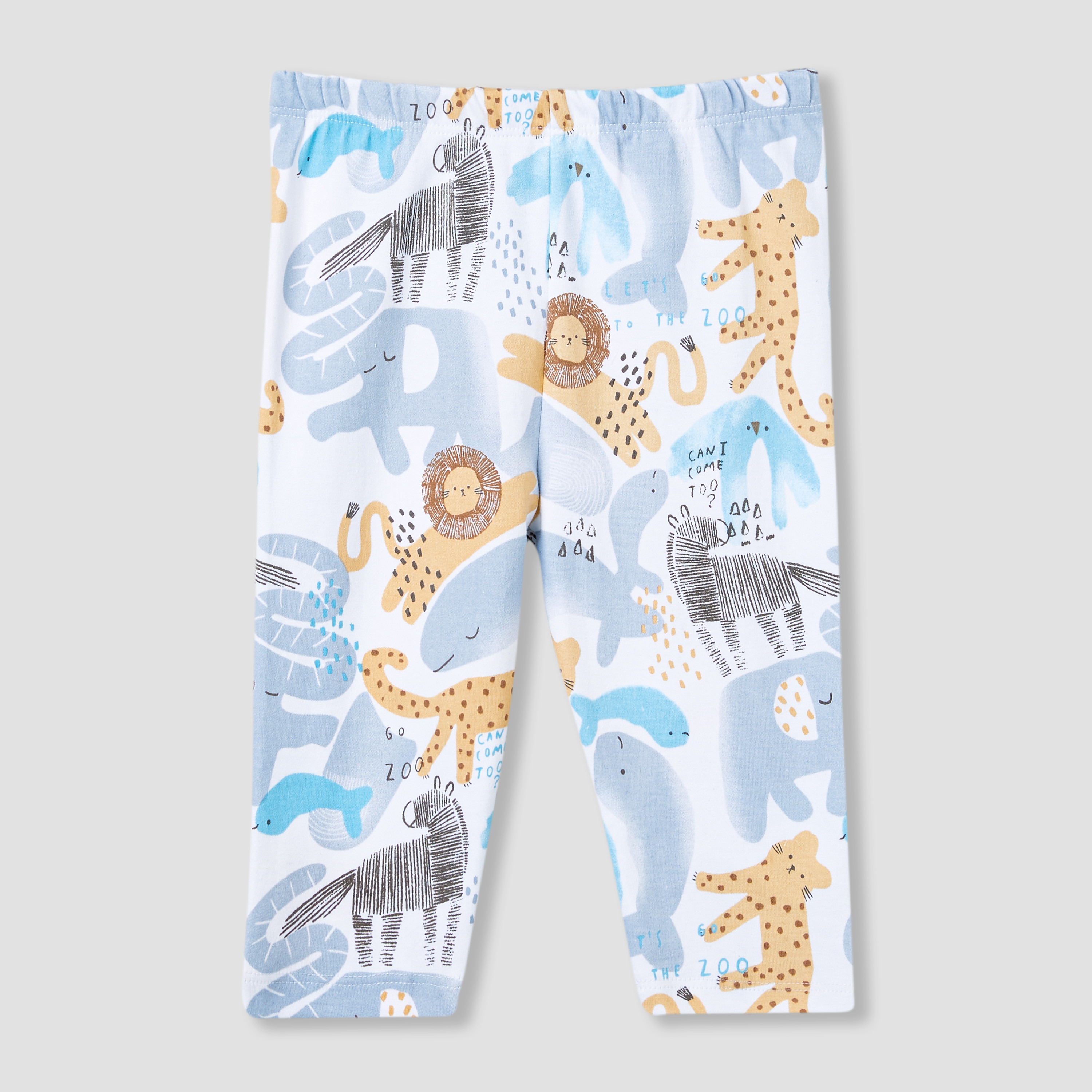 Juniors Pyjama Set with Bear Print - Cotton - Long Sleeves - Round Neck-baby-boys-clothing-nightwear-pyjamasets-image-3
