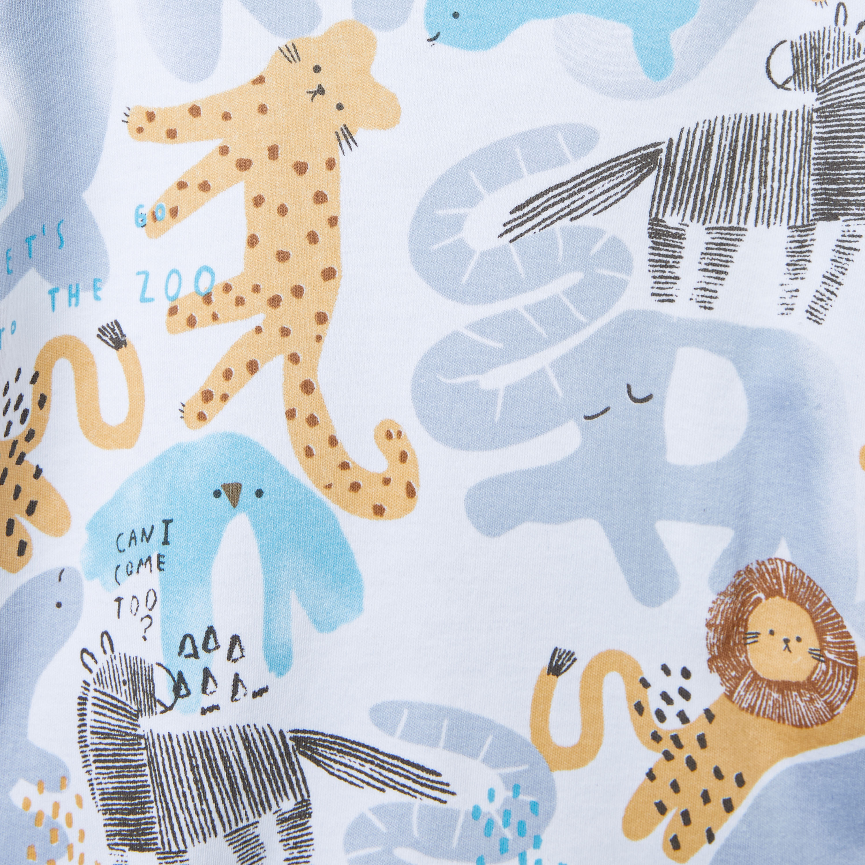 Juniors Pyjama Set with Bear Print - Cotton - Long Sleeves - Round Neck-baby-boys-clothing-nightwear-pyjamasets-image-6