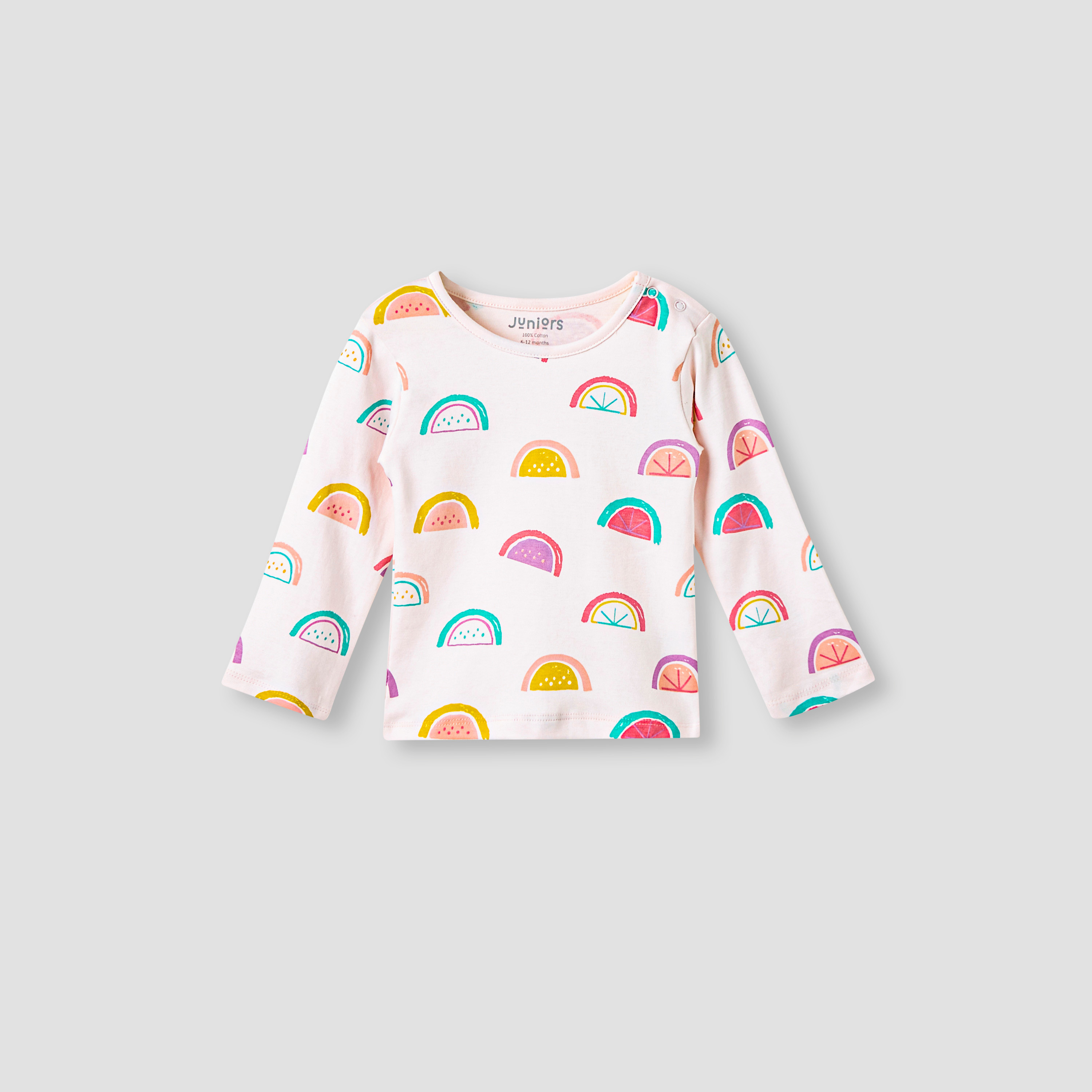 طقم بنطلون بيجاما وتيشيرت بطبعات أناناس من جونيورز-baby-boys-clothing-nightwear-pyjamasets-image-2