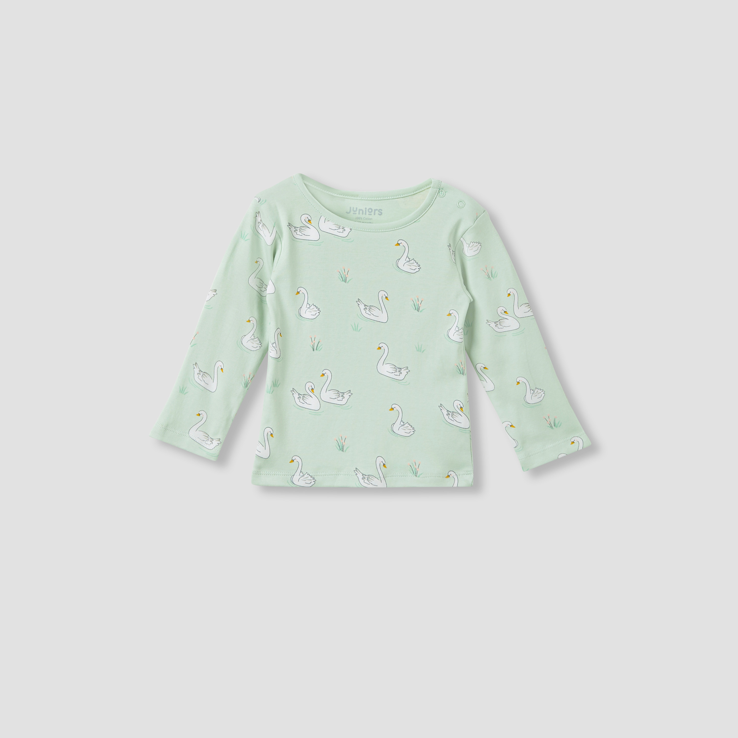 Juniors Animal Print T-shirt and Pyjama Set-baby-boys-clothing-nightwear-pyjamasets-image-2