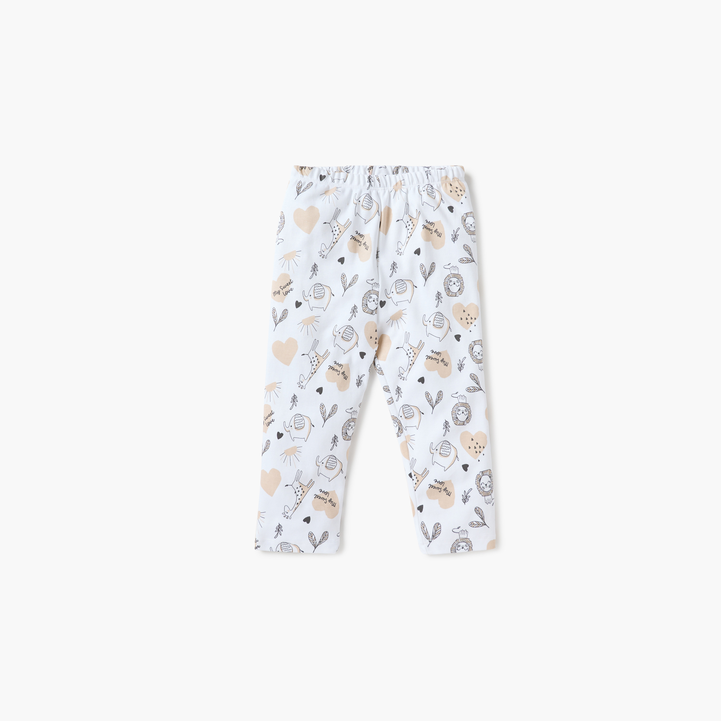 طقم بيجاما قطن بأكمام طويلة وطبعات قلب من جونيورز-promo_babyshop_Buy3for79_KSA130126-image-3