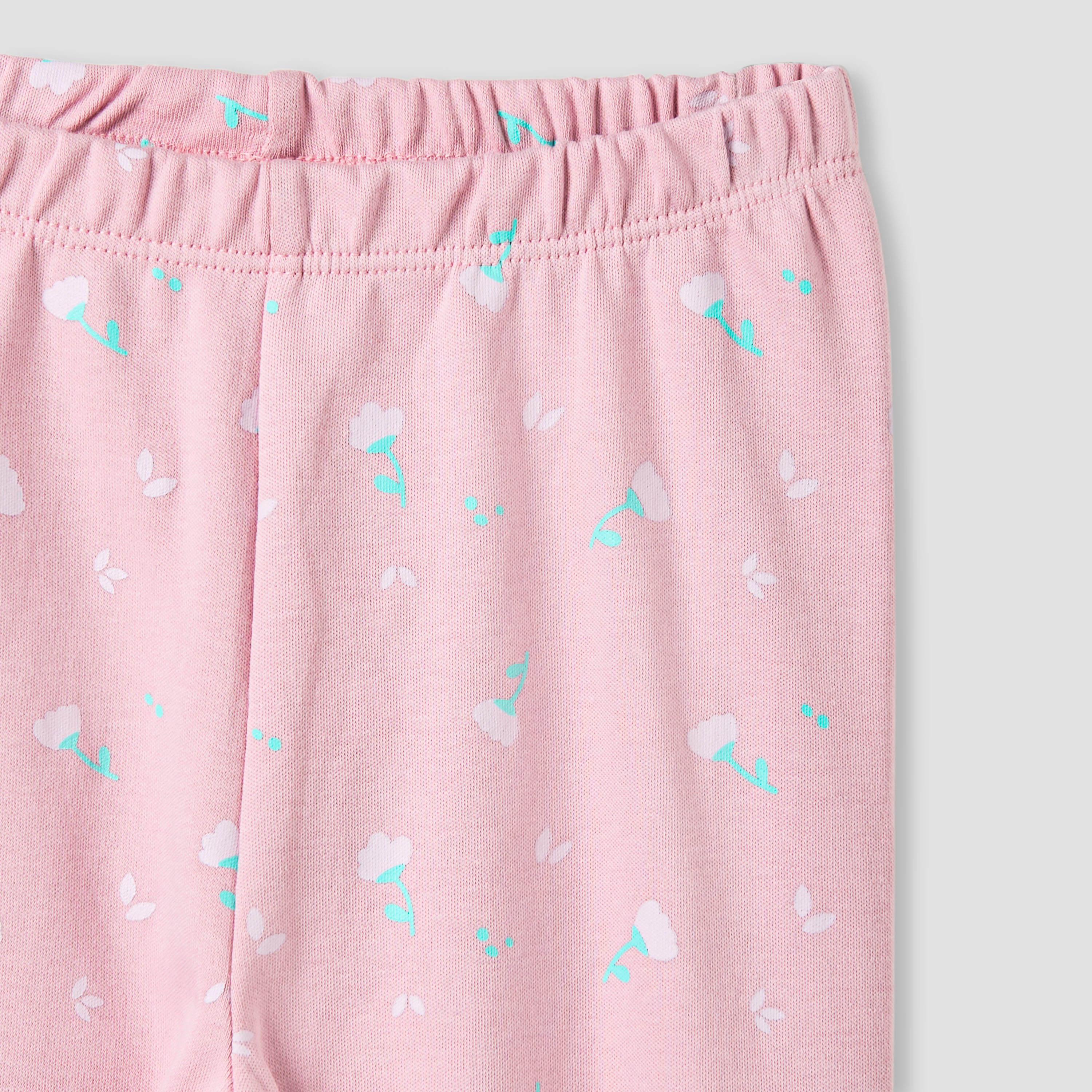 Juniors Pyjama Set with Floral Print - Cotton - Long Sleeves-baby-girls-clothing-nightwear-pyjamasets-image-6