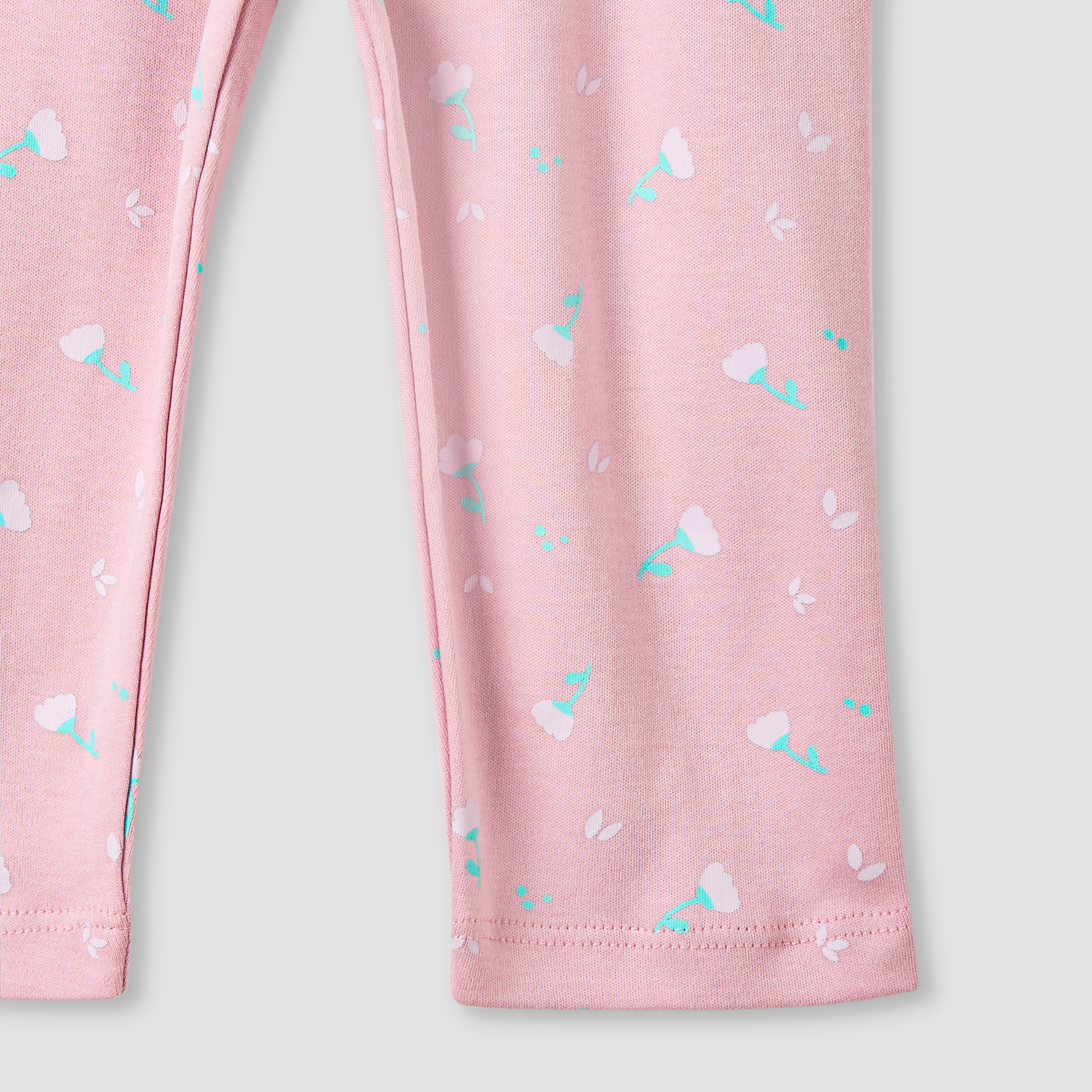 Juniors Pyjama Set with Floral Print - Cotton - Long Sleeves-baby-girls-clothing-nightwear-pyjamasets-image-7