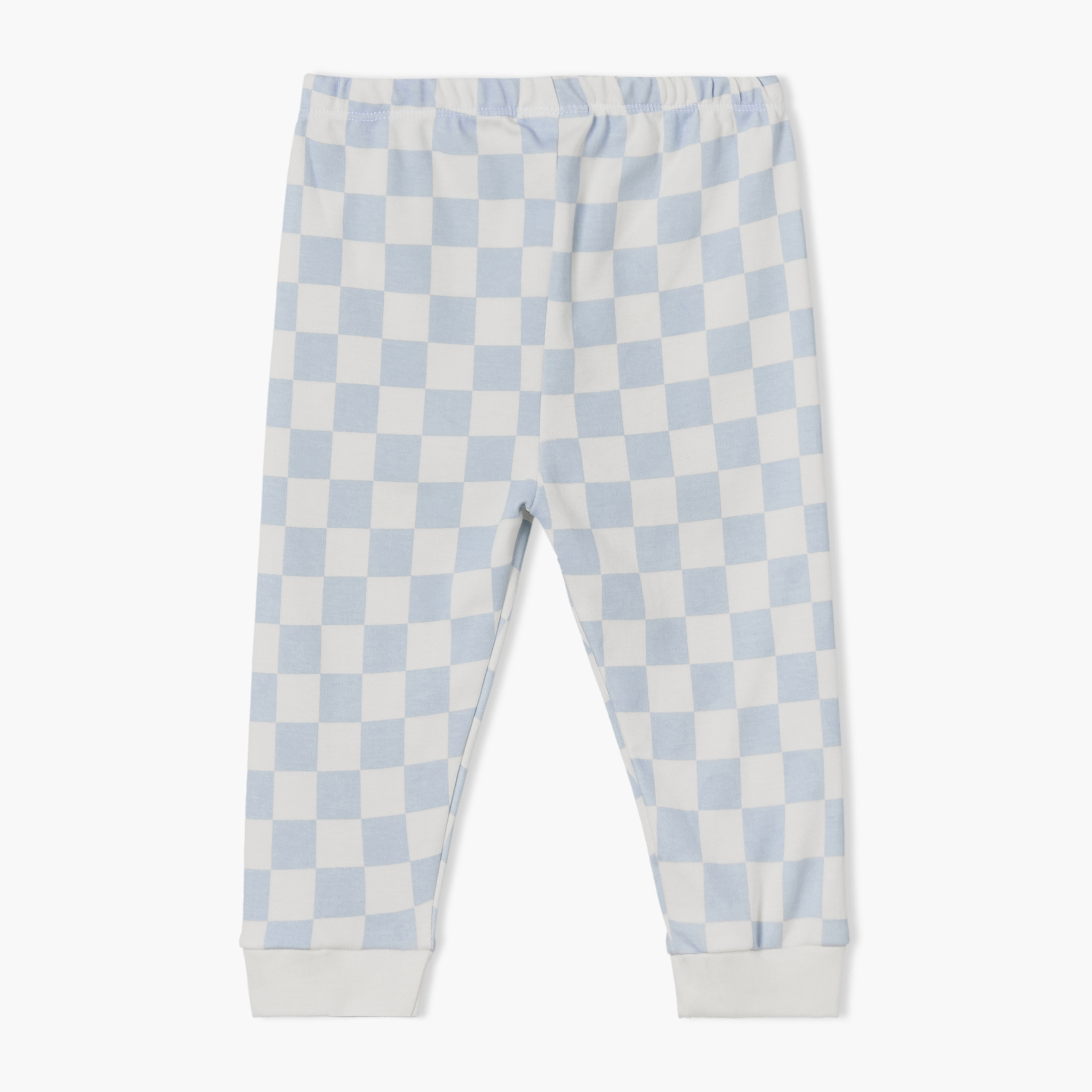 طقم بيجاما قطنية بياقة مستديرة وأكمام طويلة مع زخارف أخطبوط من جونيورز-baby-boys-clothing-nightwear-pyjamasets-image-5