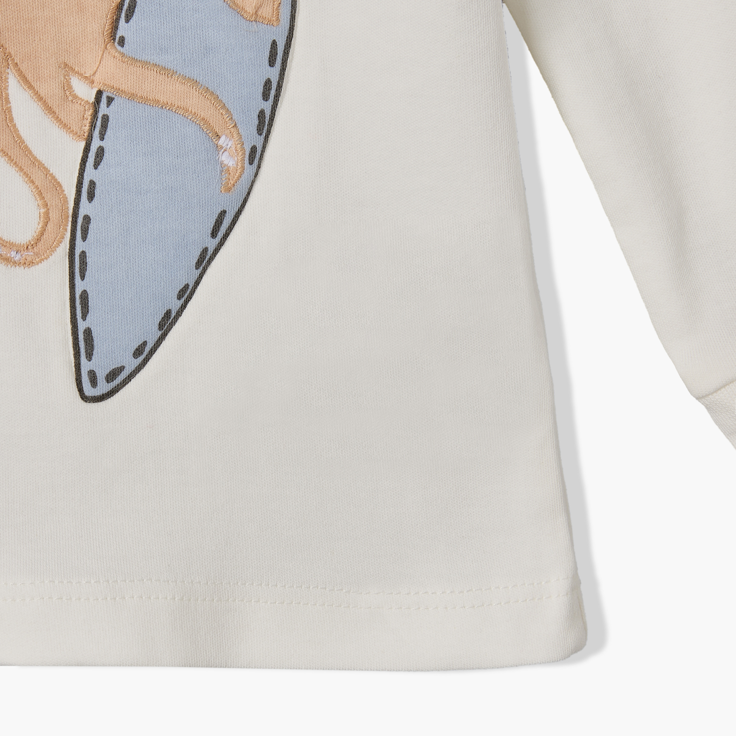 طقم بيجاما قطنية بياقة مستديرة وأكمام طويلة مع زخارف أخطبوط من جونيورز-baby-boys-clothing-nightwear-pyjamasets-image-7