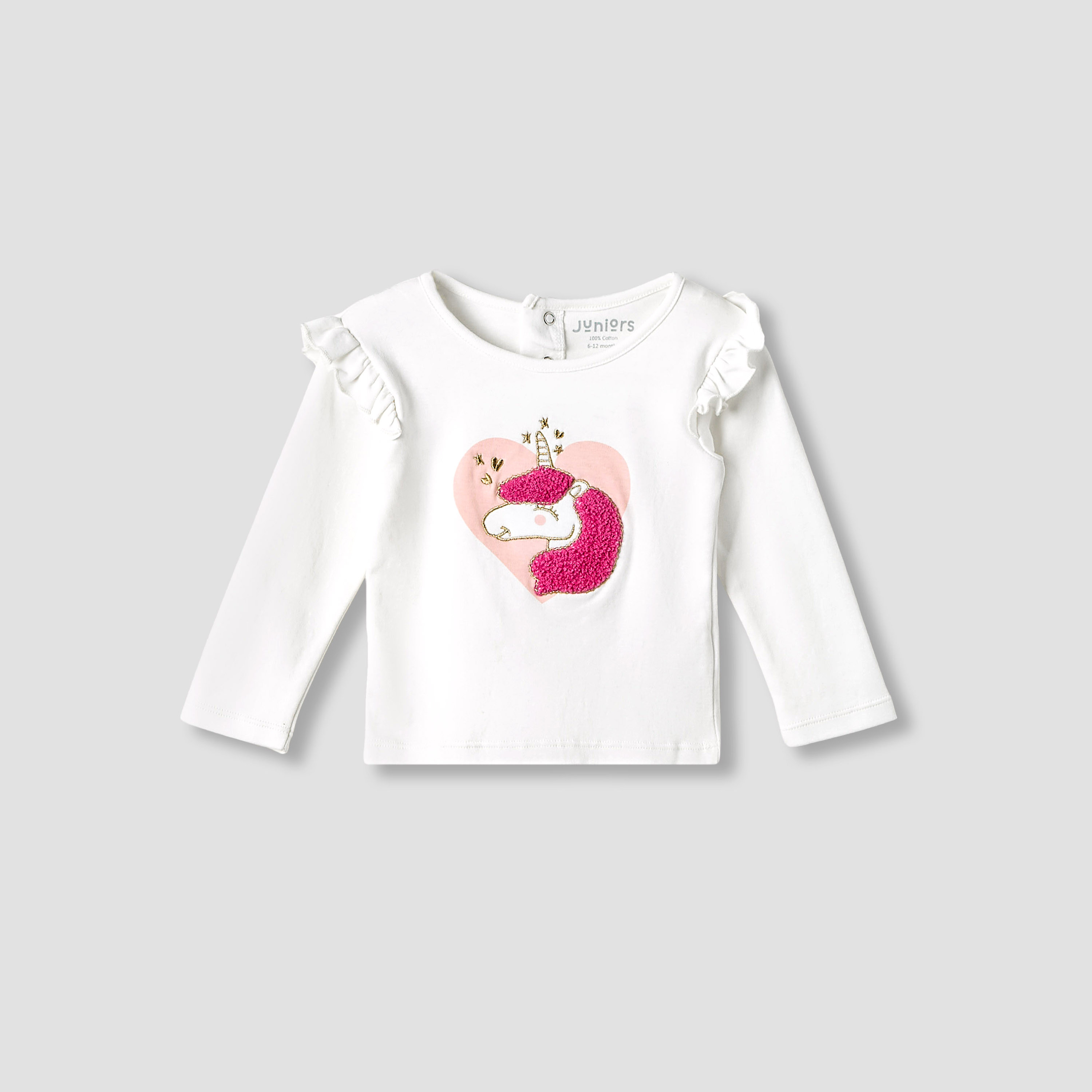Juniors Lion Print Long Sleeve T-shirt and Pyjama Set-baby-boys-clothing-nightwear-pyjamasets-image-2