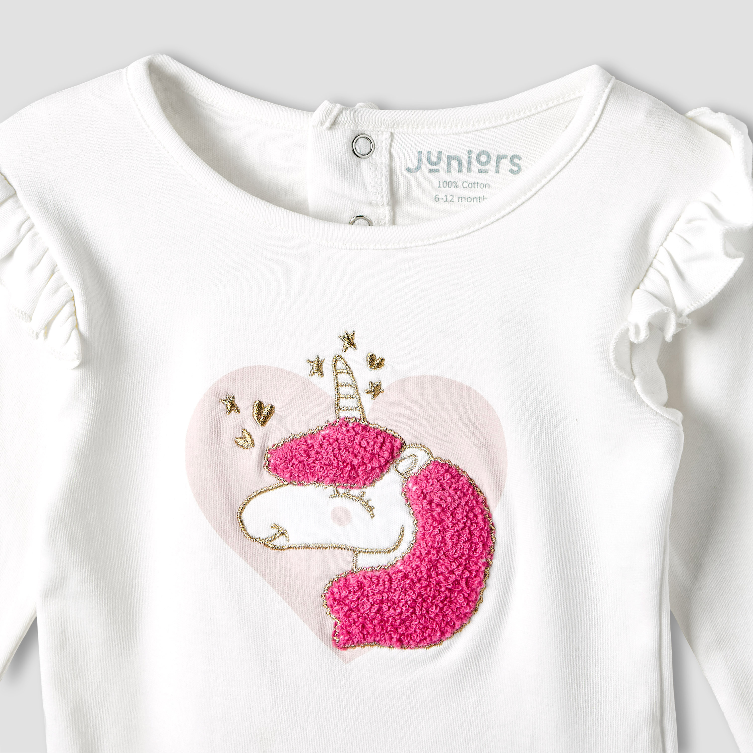 Juniors Lion Print Long Sleeve T-shirt and Pyjama Set-baby-boys-clothing-nightwear-pyjamasets-image-4