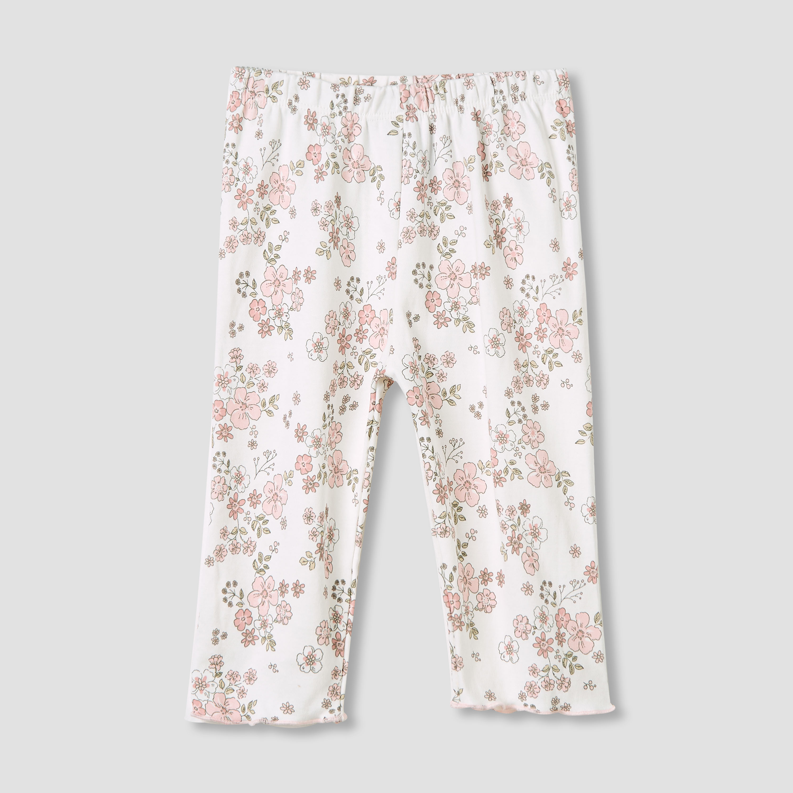 Juniors Pyjama Set with Floral Print - Cotton - Long Sleeves - Round Neck-baby-girls-clothing-nightwear-pyjamasets-image-3