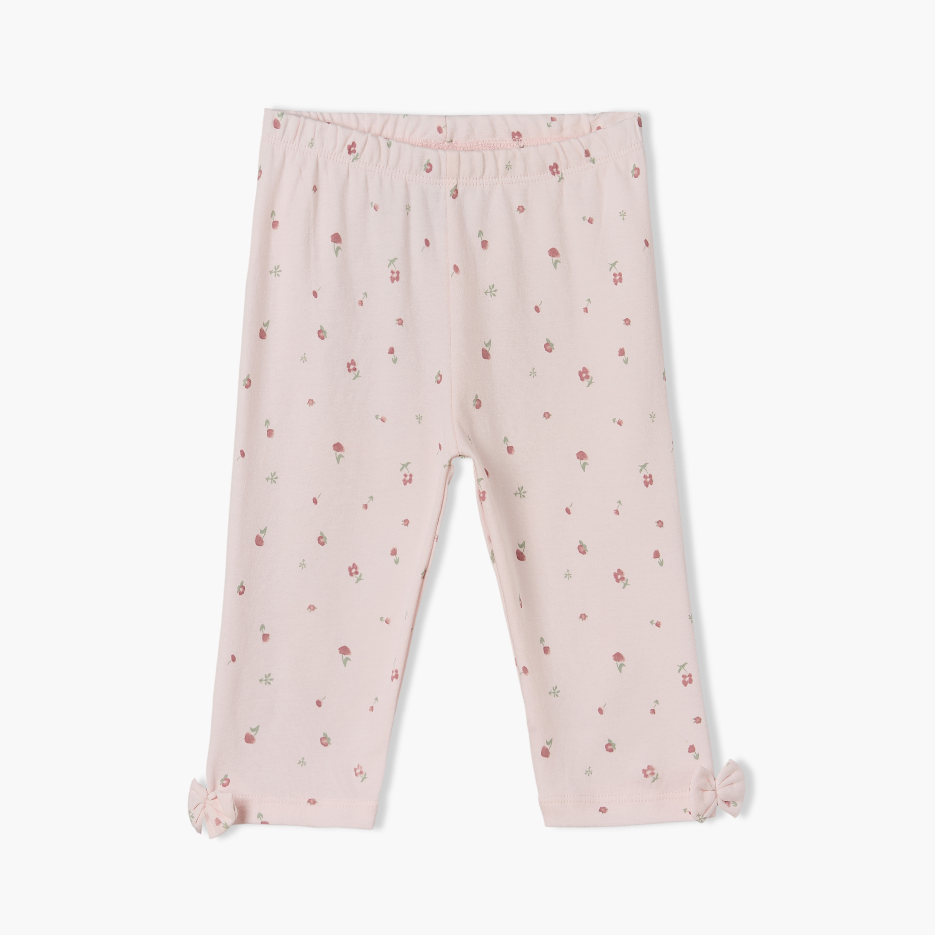 Juniors Cotton Crew Neck Long Sleeves Pyjama Set with Floral Print-baby-girls-clothing-nightwear-pyjamasets-image-4