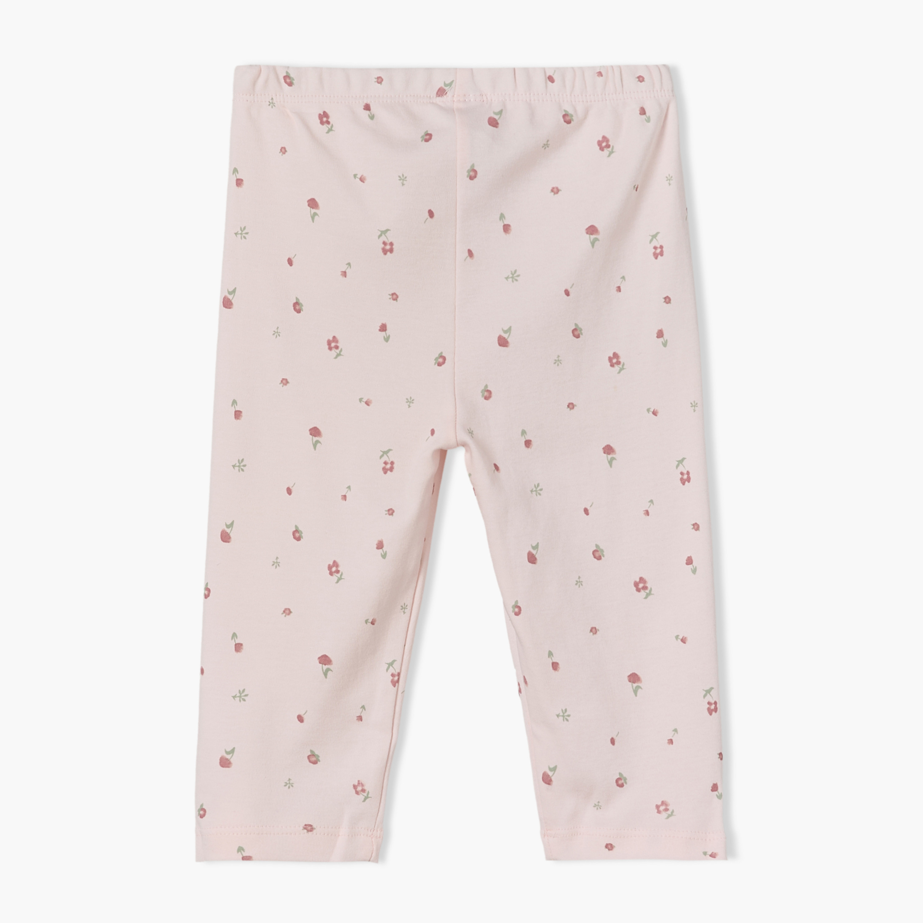 Juniors Cotton Crew Neck Long Sleeves Pyjama Set with Floral Print-baby-girls-clothing-nightwear-pyjamasets-image-5