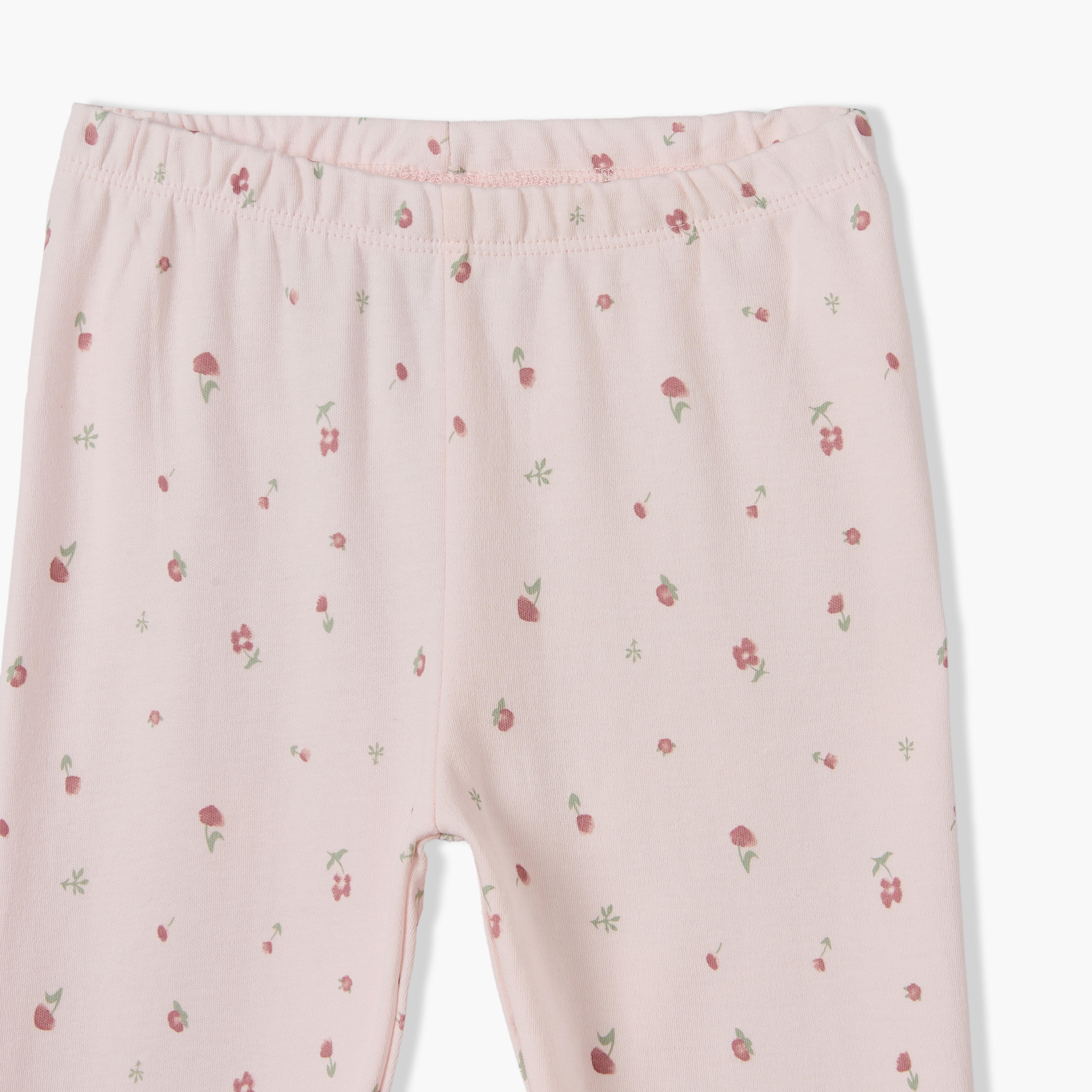 Juniors Cotton Crew Neck Long Sleeves Pyjama Set with Floral Print-baby-girls-clothing-nightwear-pyjamasets-image-8
