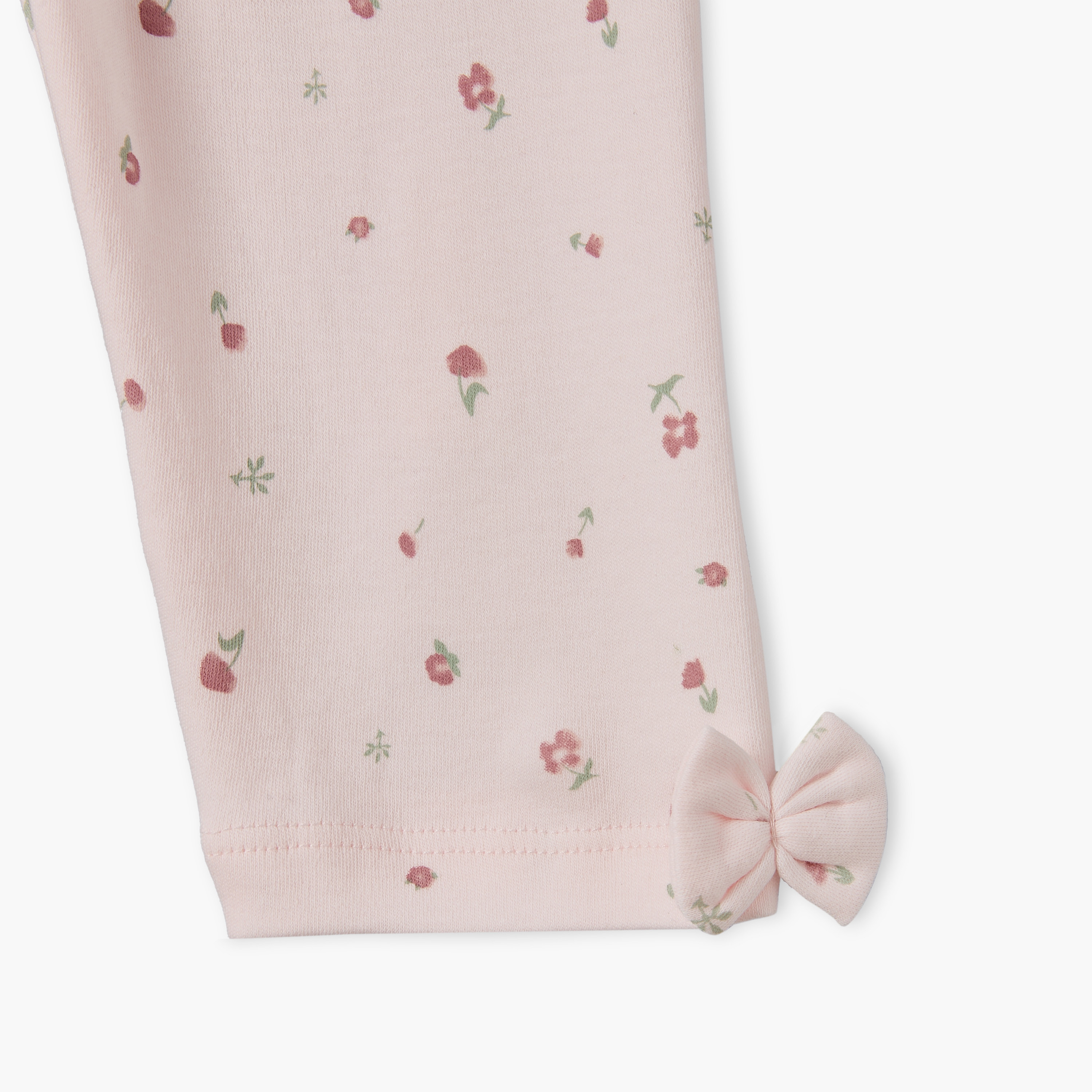 Juniors Cotton Crew Neck Long Sleeves Pyjama Set with Floral Print-baby-girls-clothing-nightwear-pyjamasets-image-9