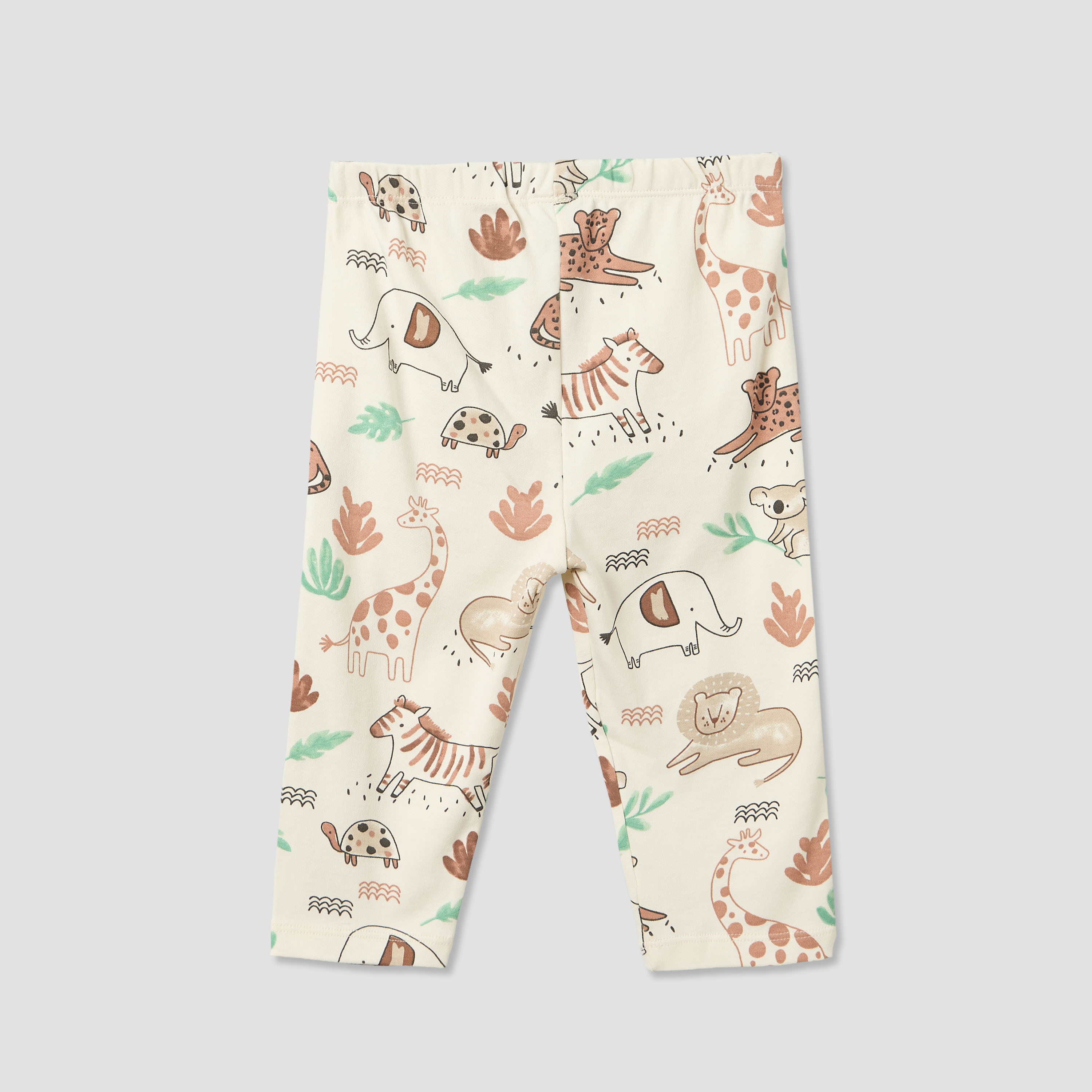 Juniors Cotton Round Neck Long Sleeves Pyjama Set with Safari Print-baby-boys-clothing-nightwear-pyjamasets-image-6