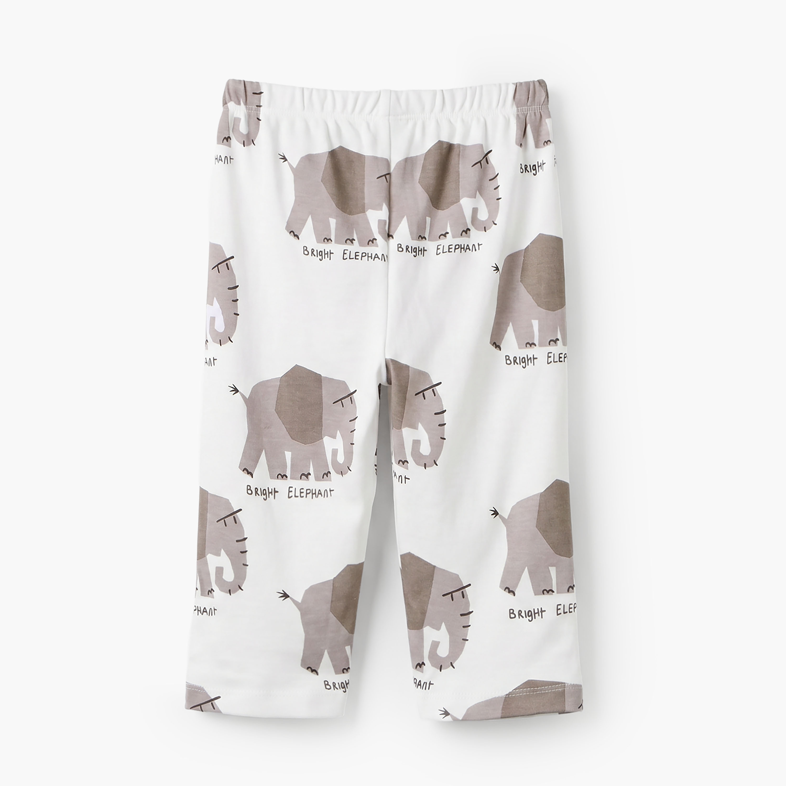 Juniors Cotton Crew Neck Long Sleeves Pyjama Set with Elephant Print-baby-boys-clothing-nightwear-pyjamasets-image-4