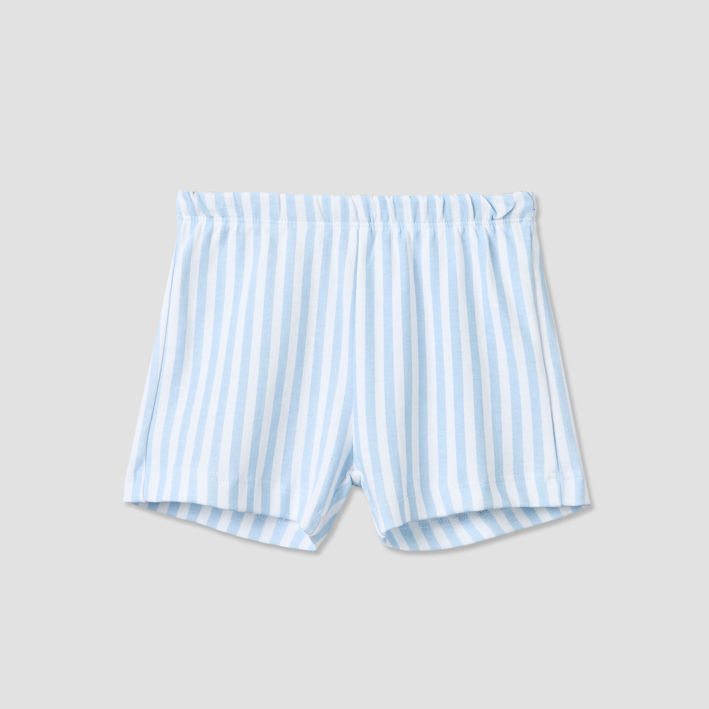 Pack of 2 Juniors Round Neck Short Sleeves T-shirt and Shorts Set with Underwater Print-baby-boys-clothing-setsandcoords-image-6