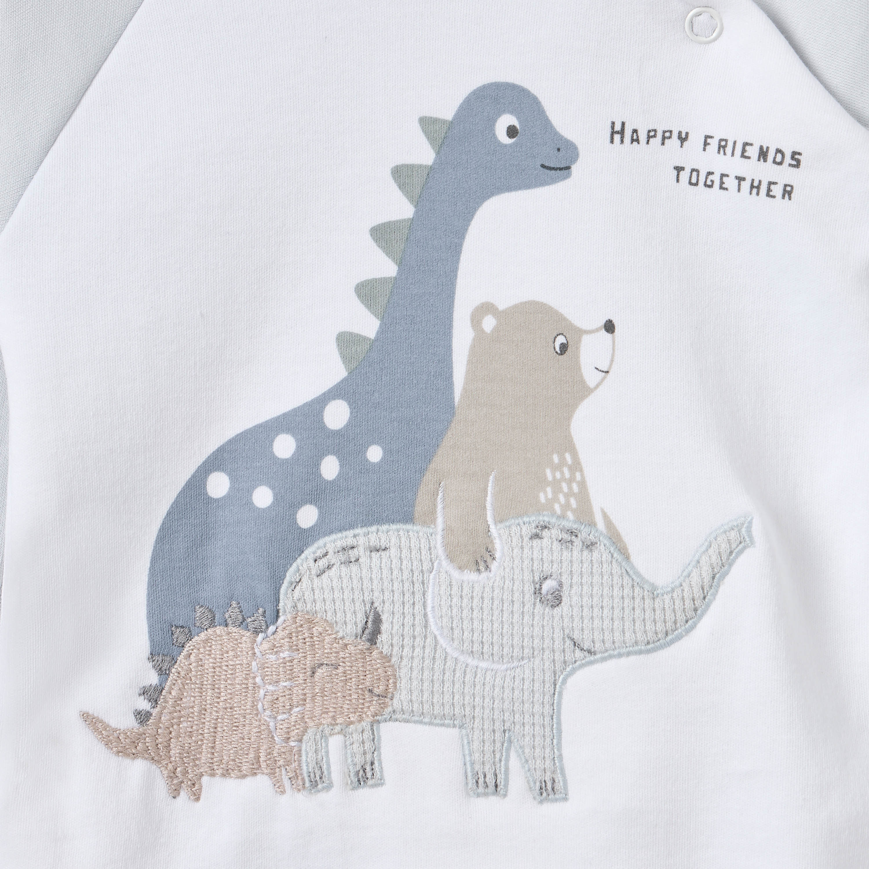 Juniors Elephant Print T-shirt and Pyjama Set-baby-girls-clothing-nightwear-pyjamasets-image-5