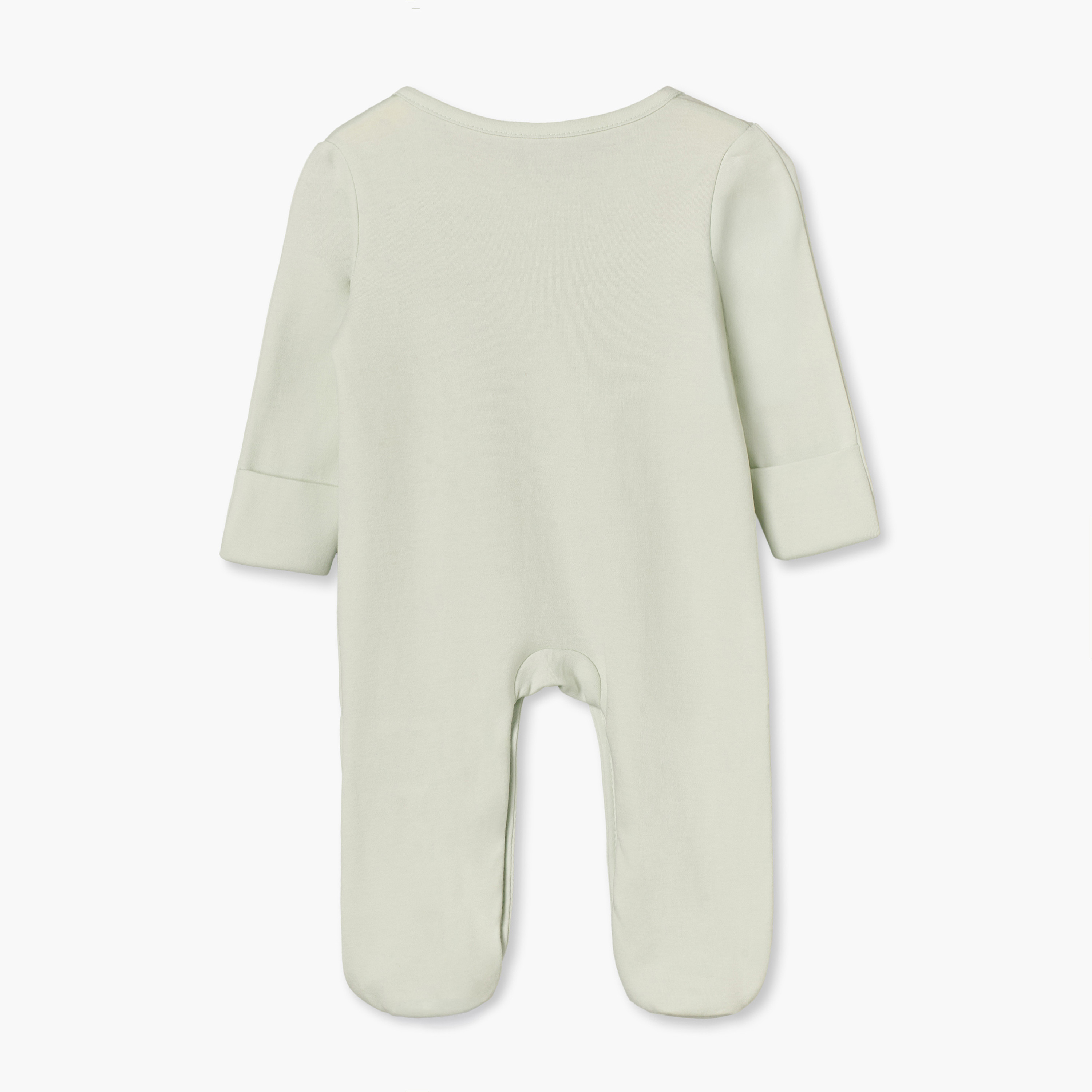 Pack of 3 Juniors Cotton Crew Neck Long Sleeves Sleepsuit with Safari Print-baby-girls-clothing-nightwear-sleepsuits-image-6