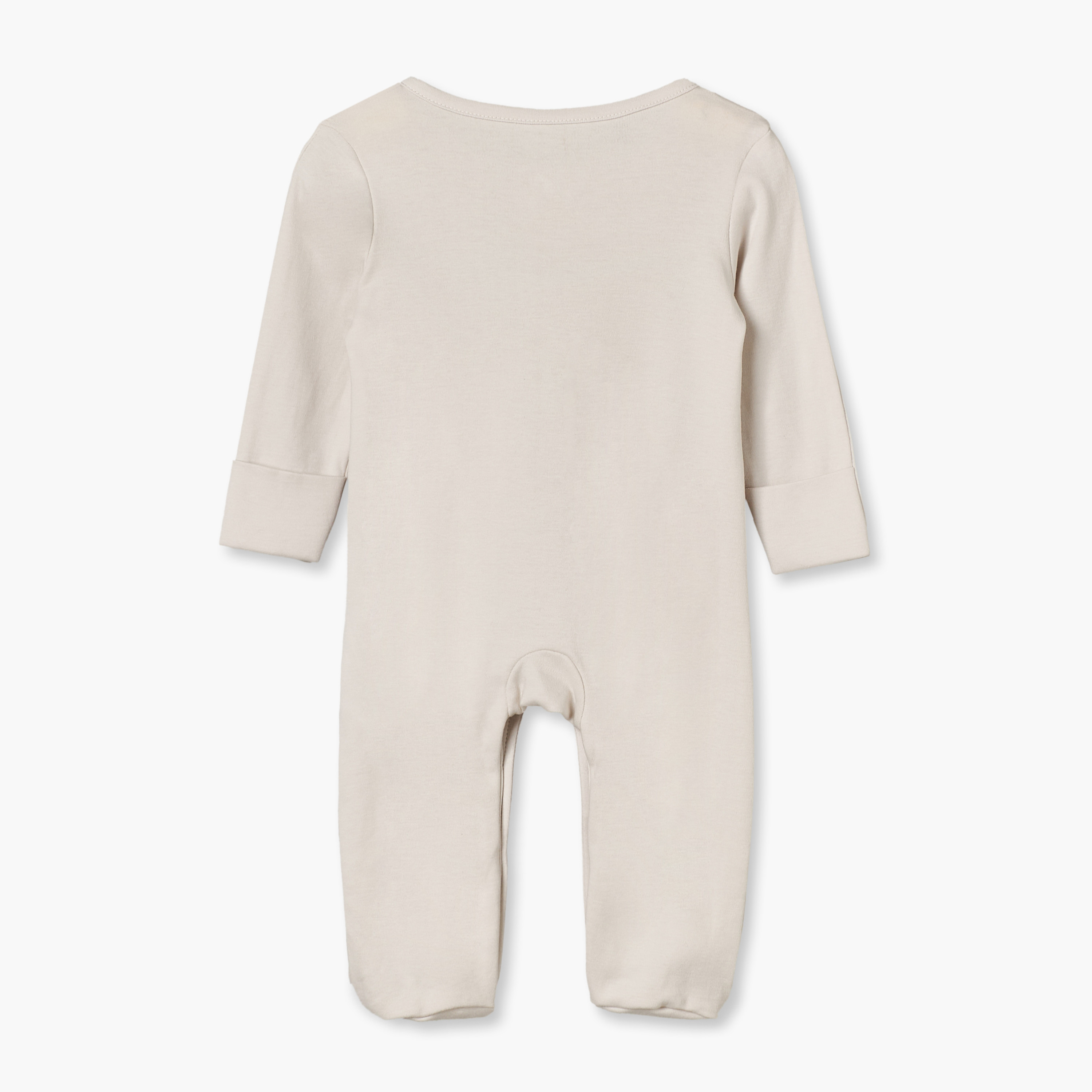 بدلة نوم قطن برقبة ضيقة وأكمام طويلة وطبعات من جونيورز - عبوة من 3 قطع-baby-girls-clothing-nightwear-sleepsuits-image-6