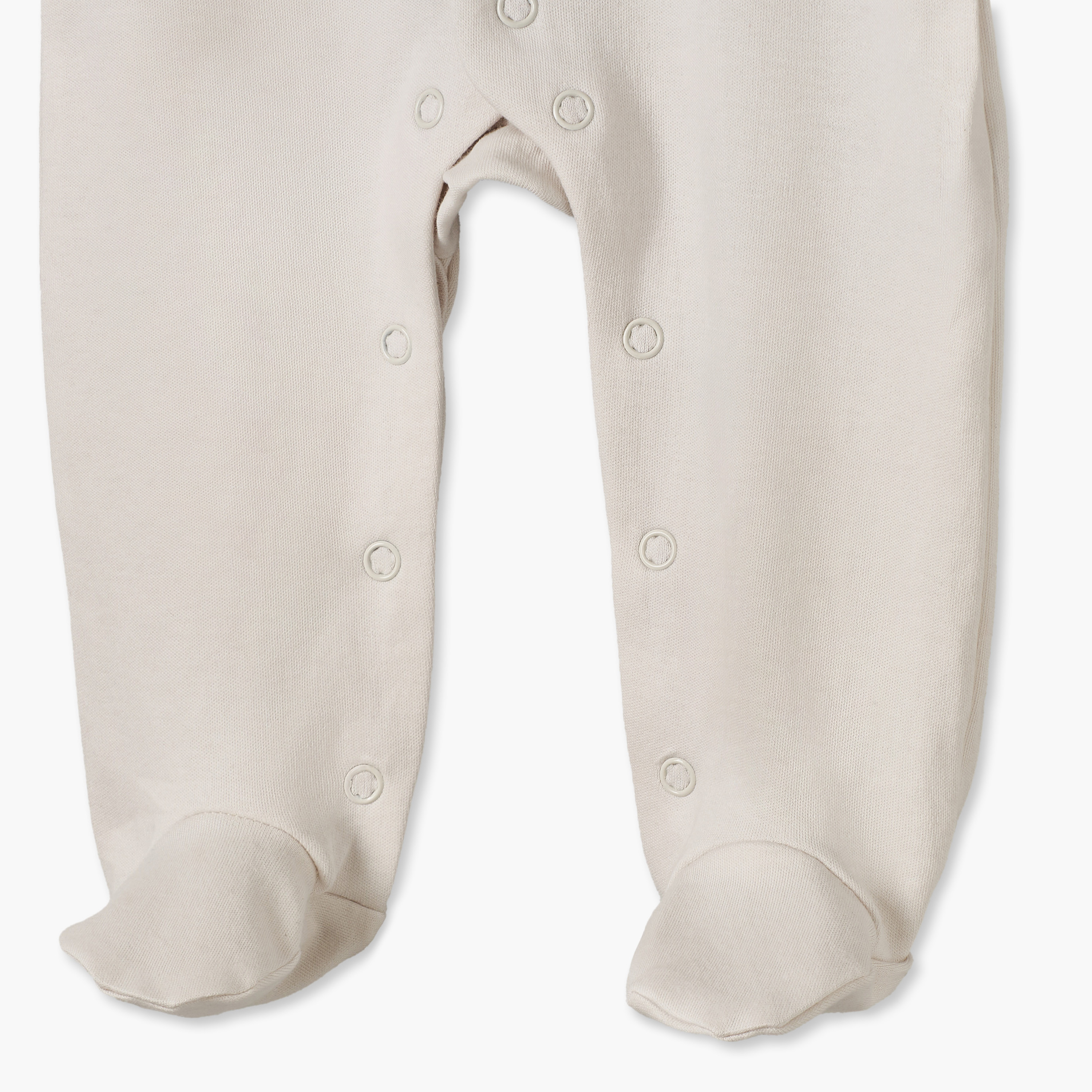 بدلة نوم قطن برقبة ضيقة وأكمام طويلة وطبعات من جونيورز - عبوة من 3 قطع-baby-girls-clothing-nightwear-sleepsuits-image-8