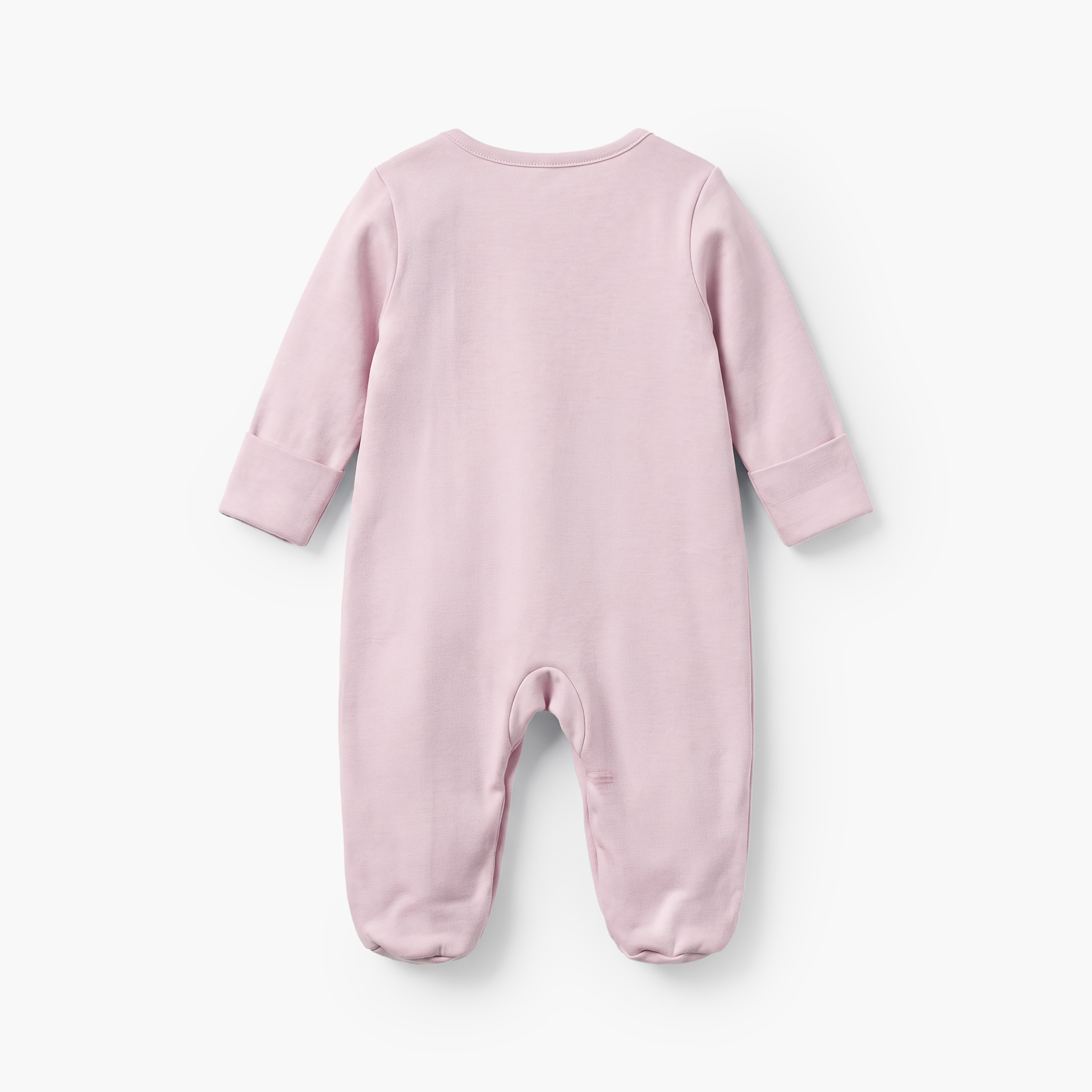 طقم بدلات نوم بياقة مستديرة وأكمام طويلة بطبعات زهور من جونيورز - 3 قطع-baby-girls-clothing-nightwear-sleepsuits-image-5