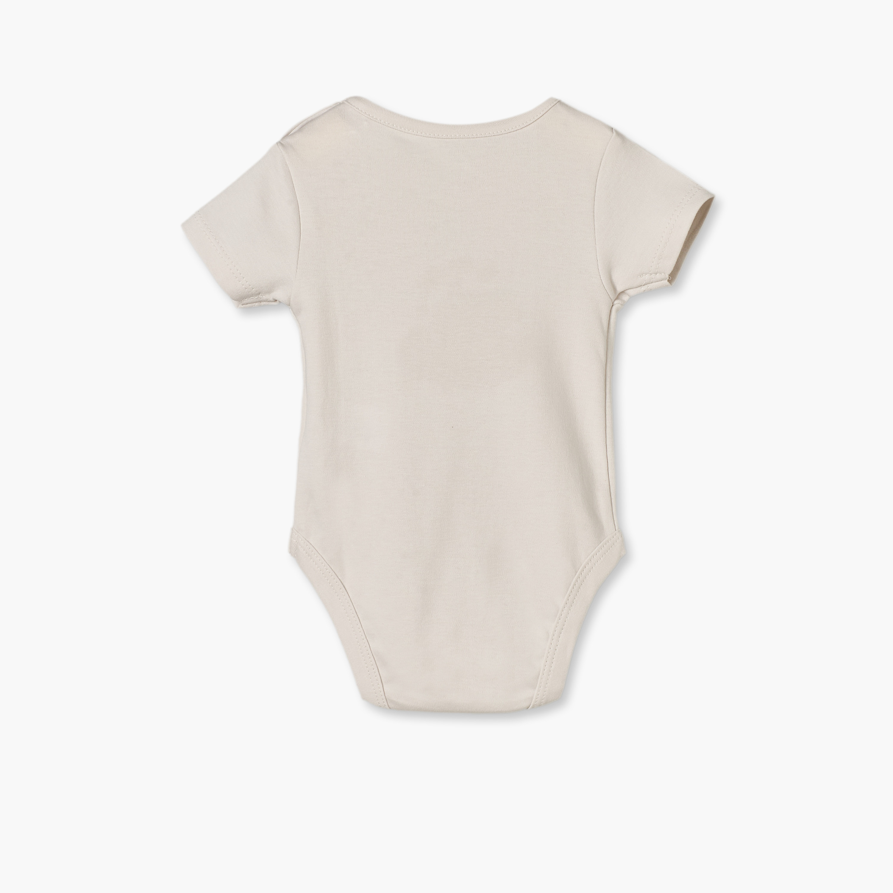 بودي سوت قطن بطبعات دب وياقة ضيقة وأكمام قصيرة من جونيورز - عبوة 5 قطع-baby-girls-clothing-bodysuits-image-8