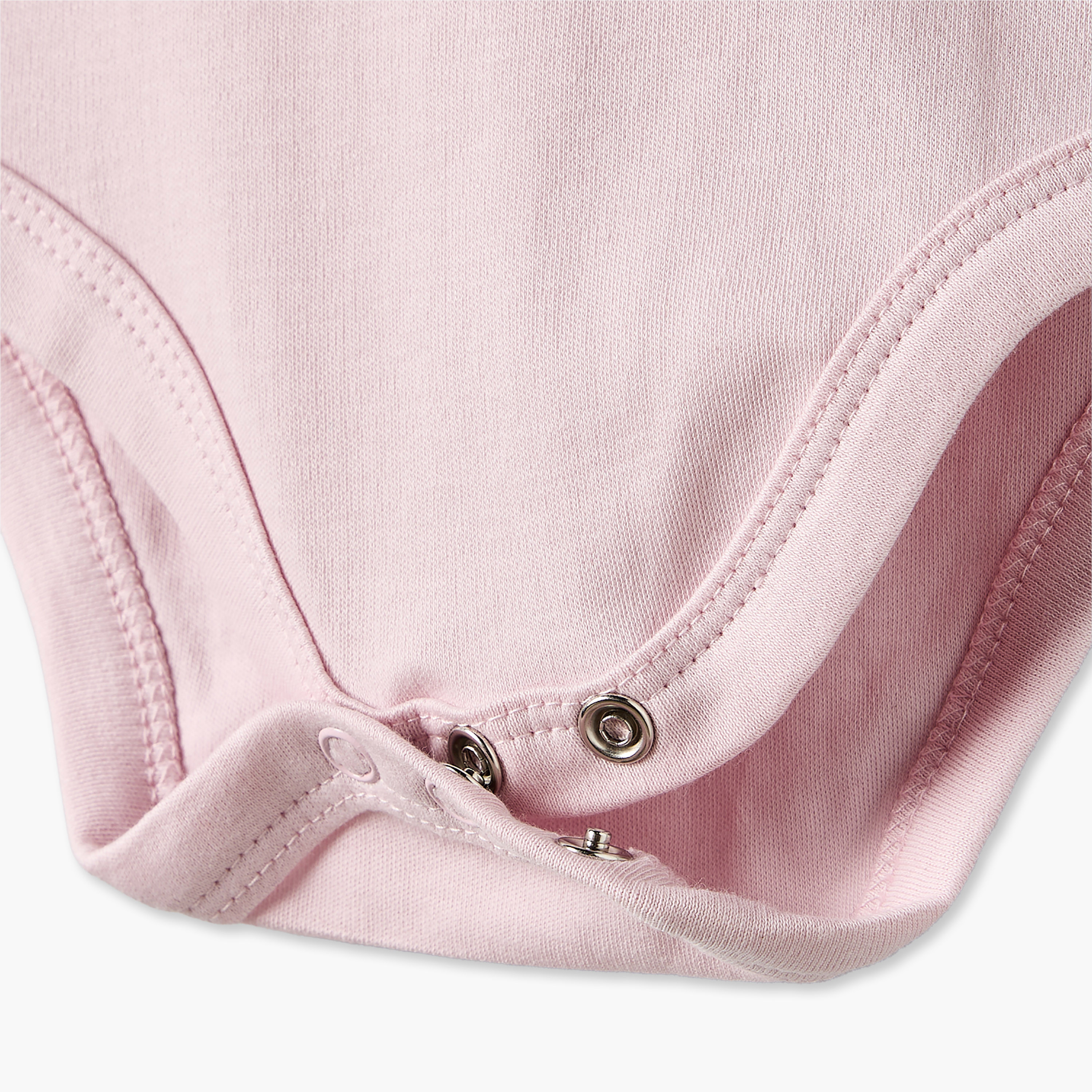 طقم بودي سوت بأكمام قصيرة وياقة مستديرة وطبعات زهرية من جونيورز - 5 قطع-baby-boys-clothing-bodysuits-image-9