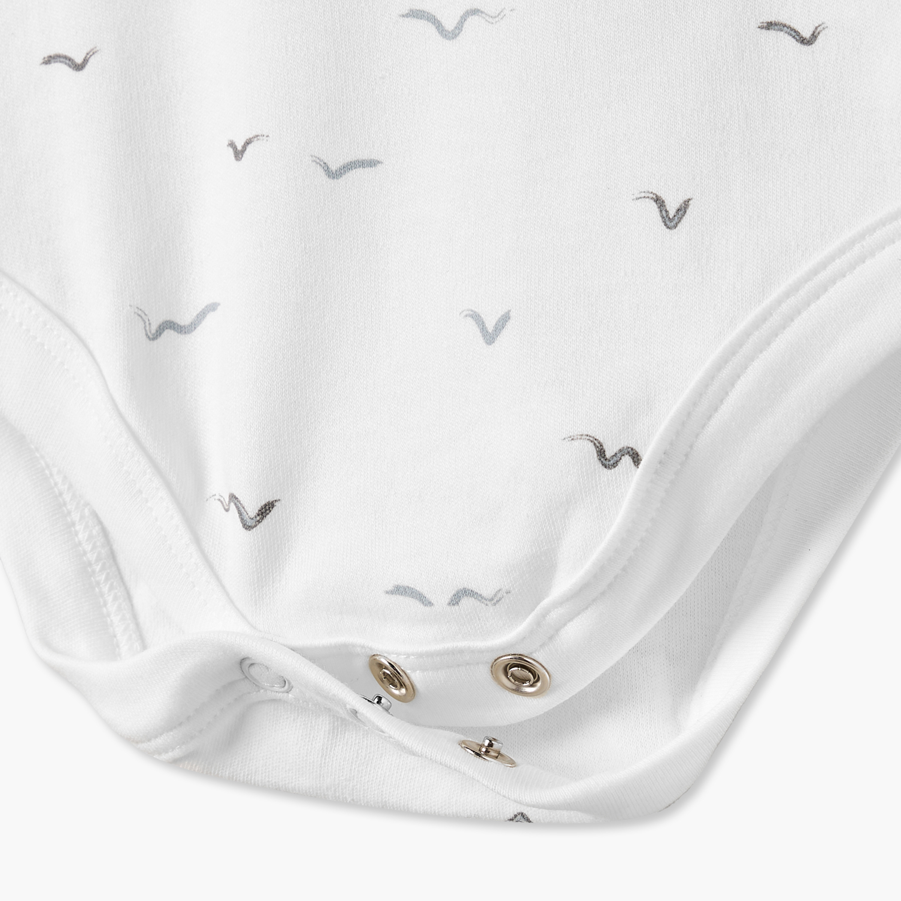 طقم بودي سوت بأكمام قصيرة وياقة ضيقة وطبعات بحرية من جونيورز - عبوة من 5 قطع-baby-girls-clothing-bodysuits-image-9