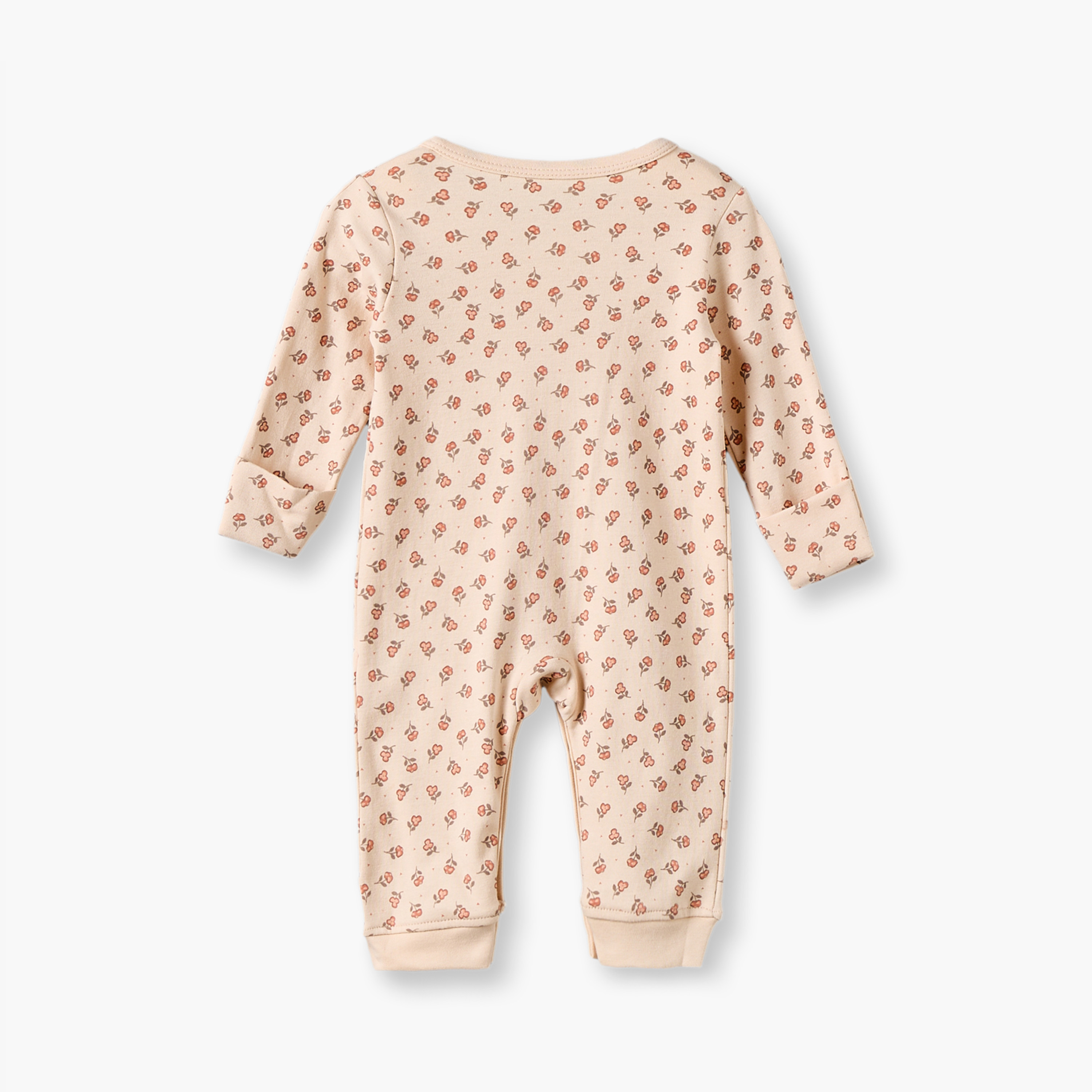 طقم بدلات نوم برقبة ضيقة وأكمام طويلة وطبعات 3 قطع من جونيورز-baby-girls-clothing-nightwear-sleepsuits-image-6