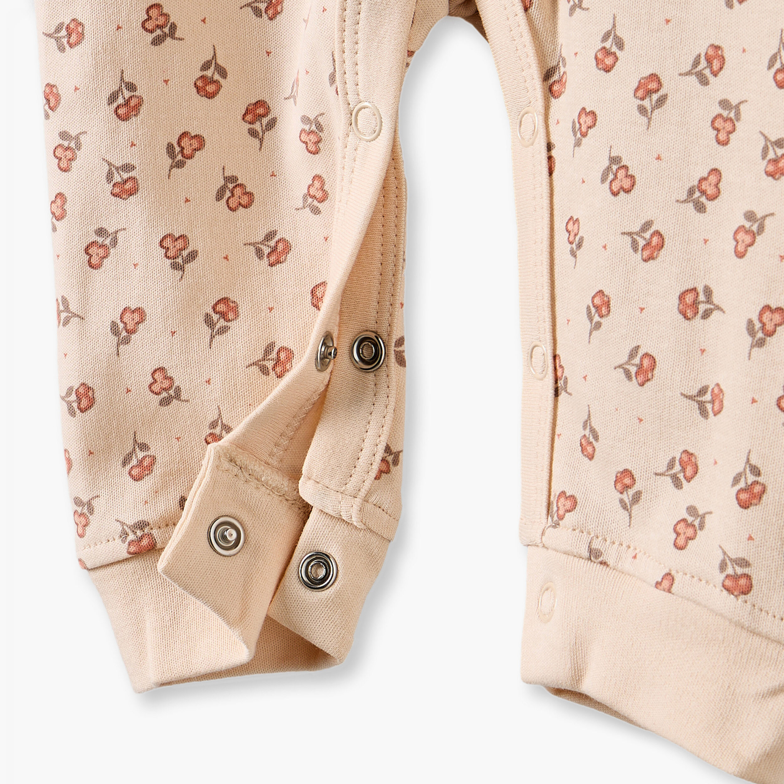 طقم بدلات نوم برقبة ضيقة وأكمام طويلة وطبعات 3 قطع من جونيورز-baby-girls-clothing-nightwear-sleepsuits-image-8